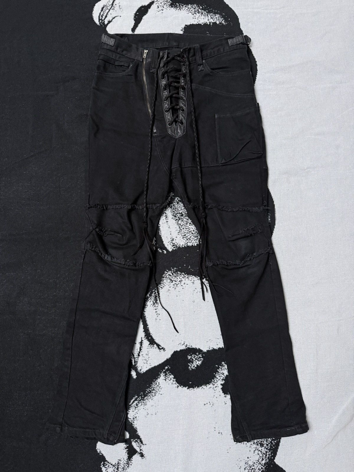 If Six Was Nine IfSixWasNine „Crazy Mexican“ Snakeskin Flared Lace