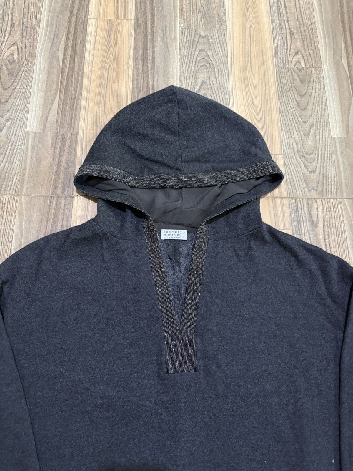 Brunello Cucinelli BRUNELLO CUCINELLI LONG HOODIE Size S / US 4 / IT 40 - 5 Thumbnail