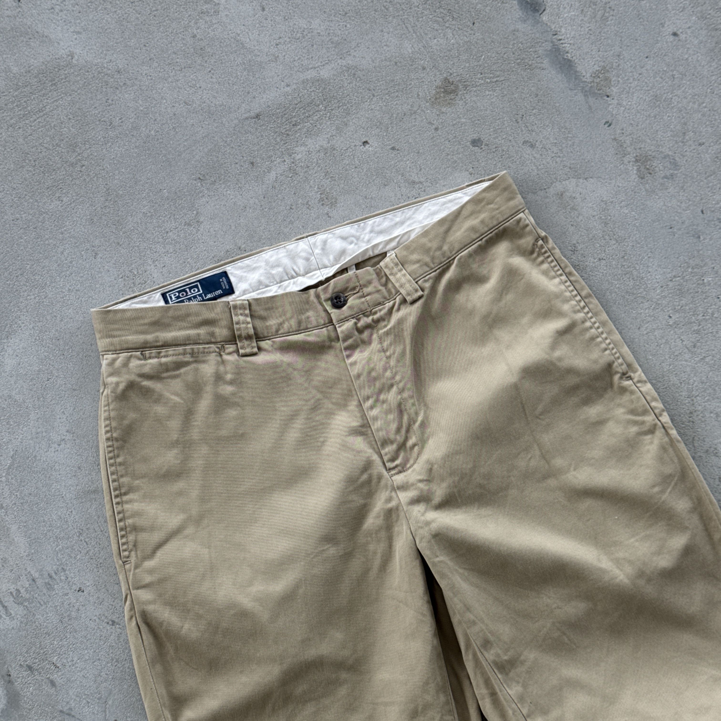 Polo Ralph Lauren Polo Ralph Lauren Custom Fit Beige Chino Pants Size 33 34 Size US 33 - 4 Thumbnail