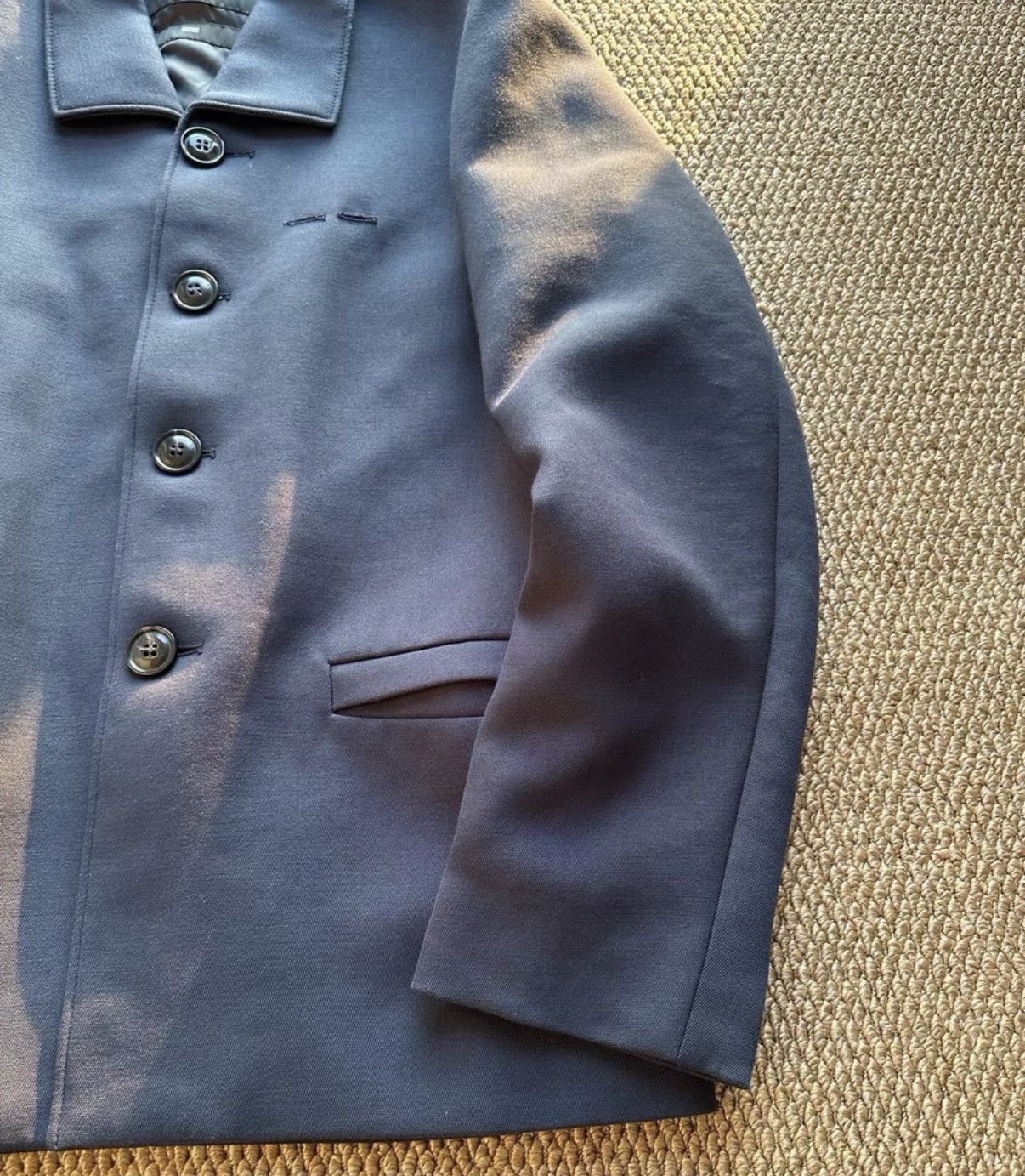 Mackintosh Mackintosh 0003 by Kiko Kostadinov Navy Lapel Jacket K23 Size US S / EU 44-46 / 1 - 3 Thumbnail