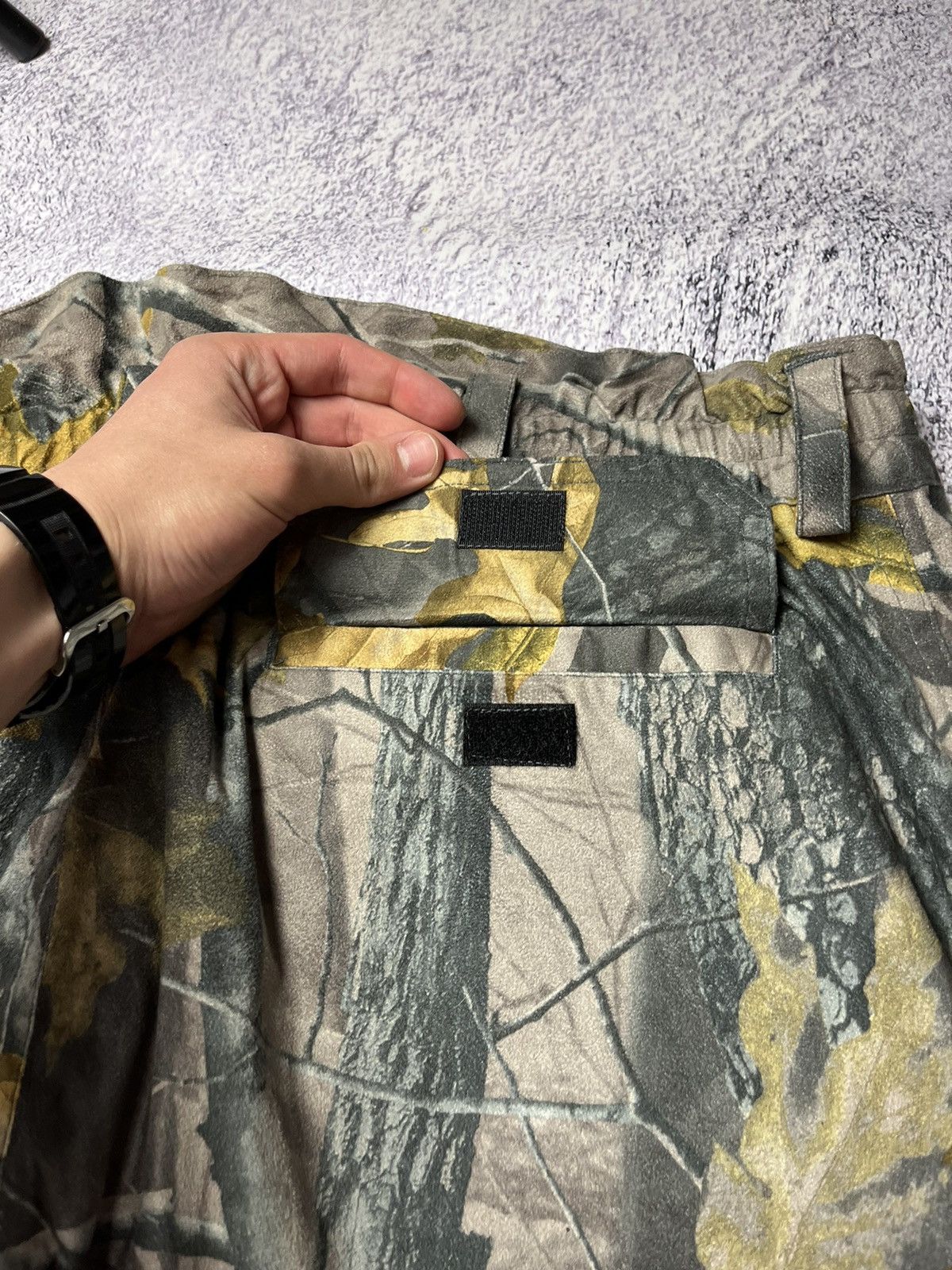 Japanese Brand Super Sick Vintage Camouflage Streetwear cargo Pants Size US 38 / EU 54 - 10 Thumbnail