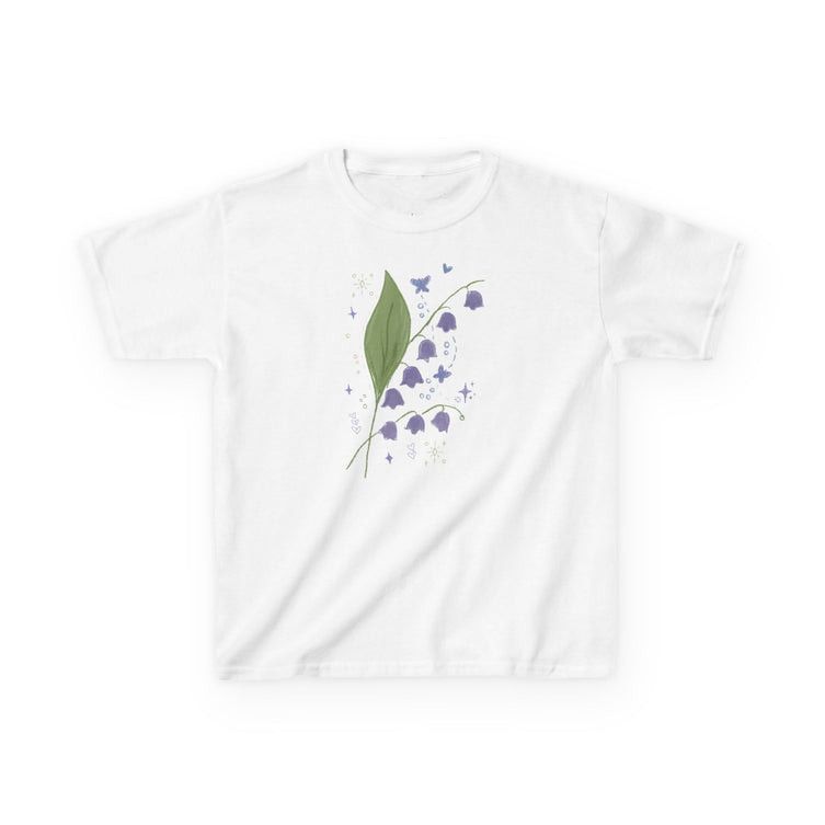 Other Whimsical Lily of the Valley Print Baby Tee Size M / US 6-8 / IT 42-44 - 1 Thumbnail