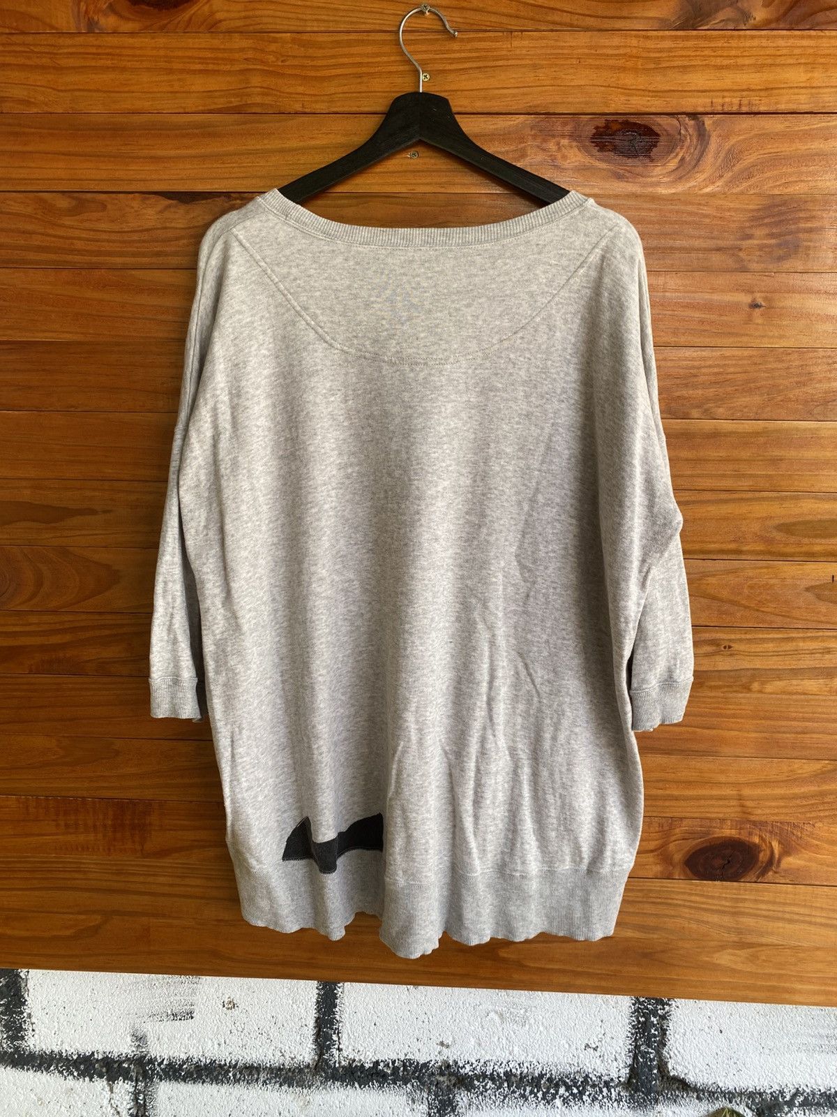 Tsumori Chisato Tsumori Chisato Cats Oversized Light Grey Pullover – Casual Size M / US 6-8 / IT 42-44 - 7 Thumbnail