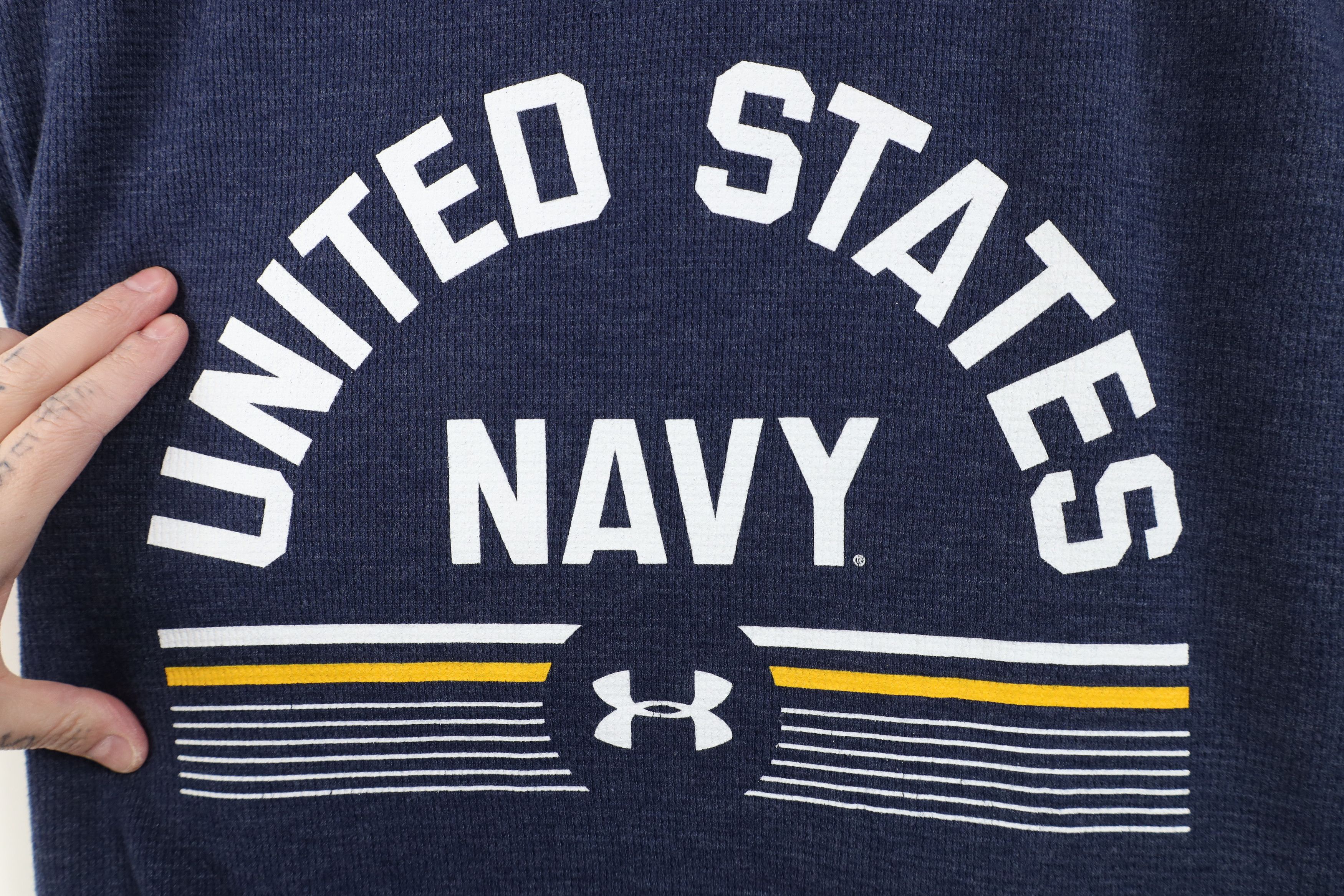 Under Armour Under Armour United States Academy Thermal Knit T-Shirt Size US XXL / EU 58 / 5 - 4 Thumbnail
