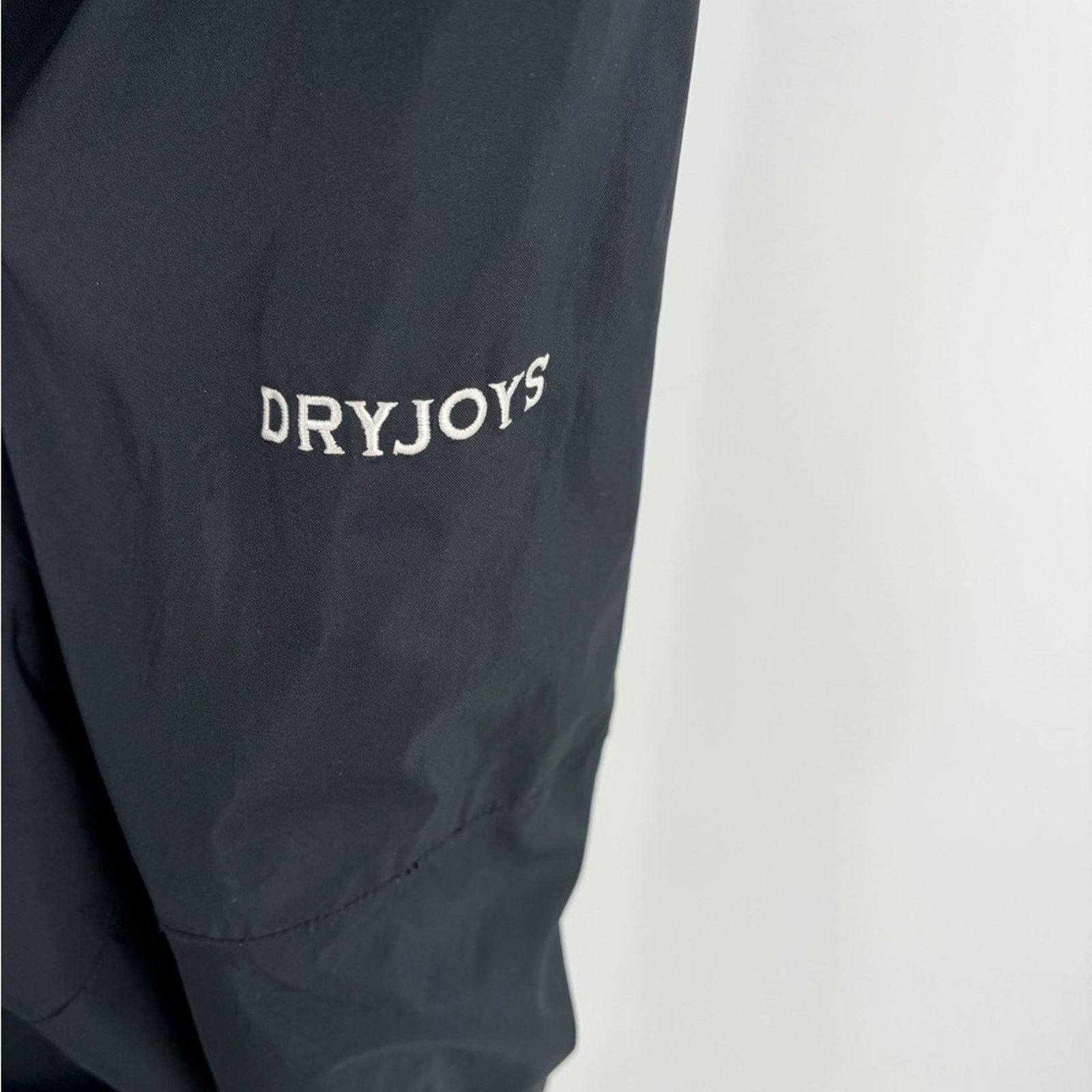 Footjoy DryJoys by FootJoy men’s black golf rain jacket full zip L Size US L / EU 52-54 / 3 - 4 Thumbnail