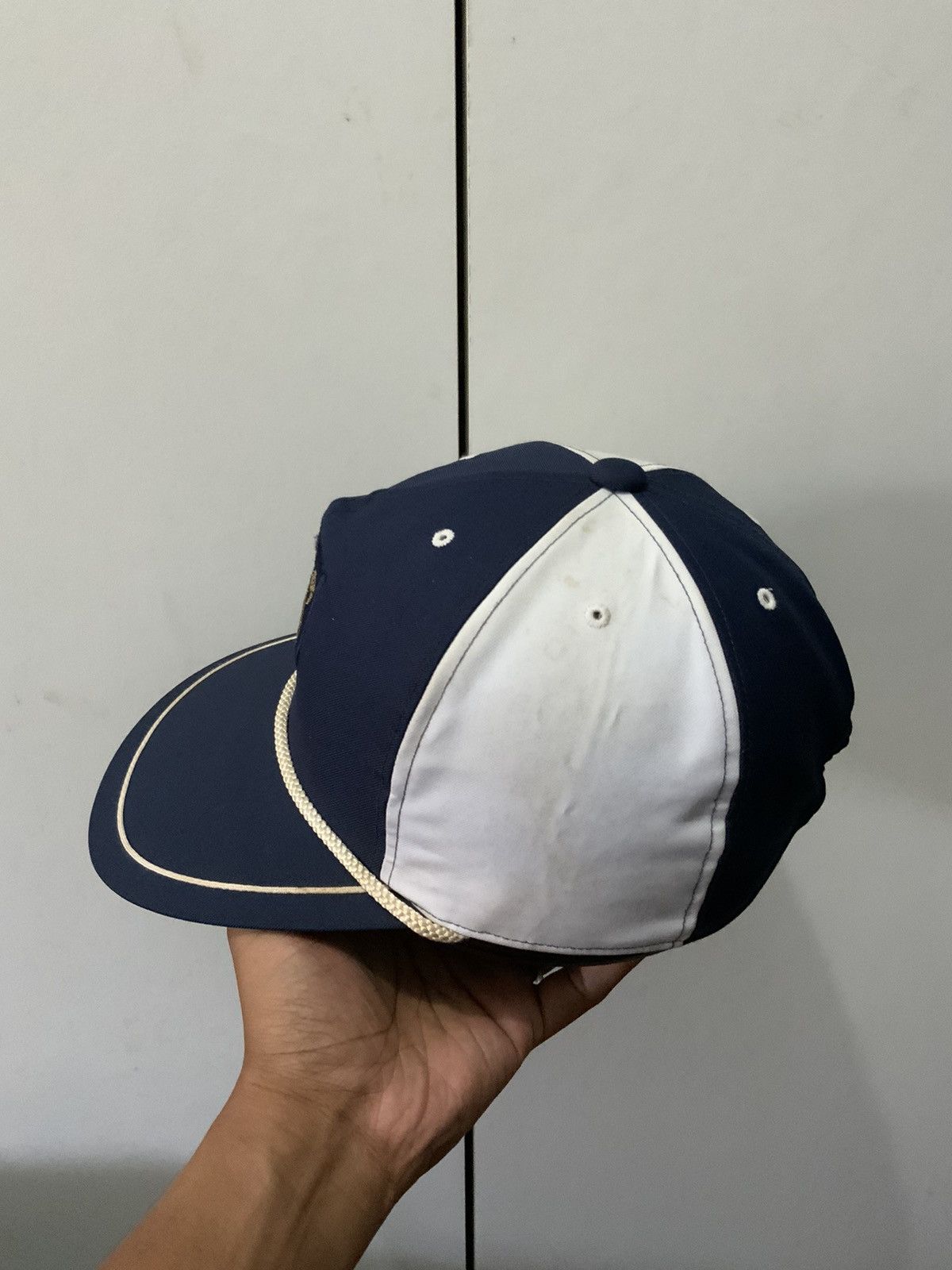 Japanese Brand Vintage Japan Indigo White Zipper Hat Size ONE SIZE - 2 Thumbnail