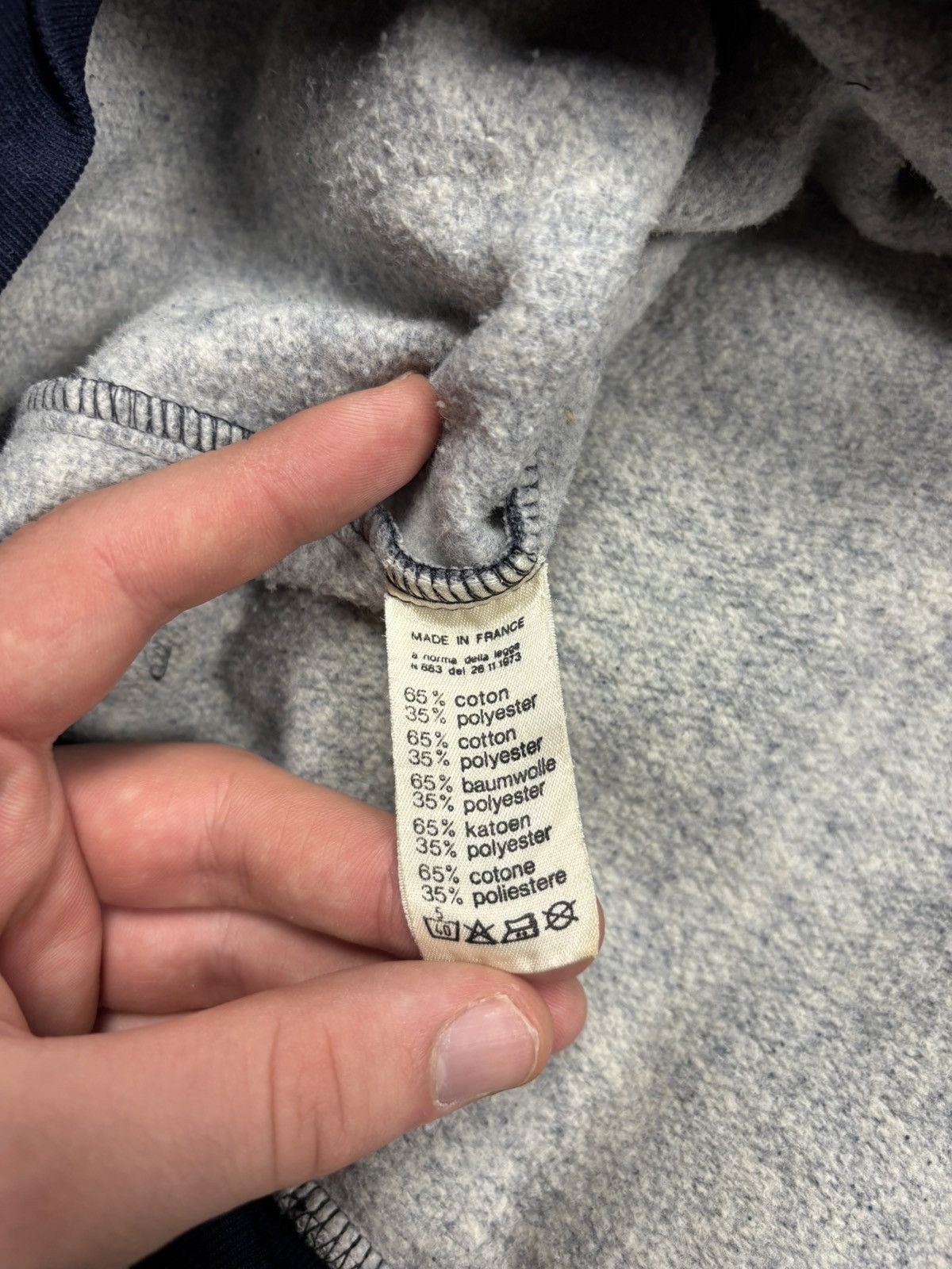 Lacoste × Vintage Chemise Lacoste Vintage 80’s Zip Hoodie Very Rare Size 5 Y2K Size US L / EU 52-54 / 3 - 19 Thumbnail
