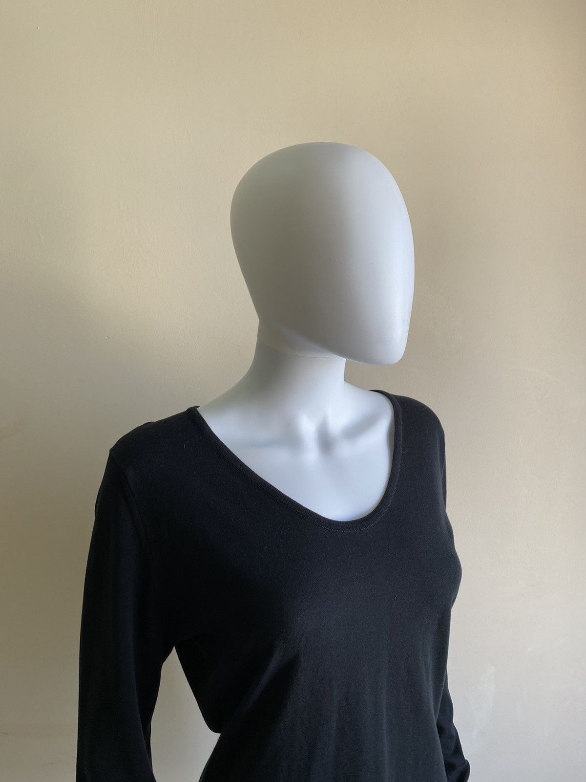 John Smedley John Smedley Womens Black Long Sleeve Top Size M Size M / US 6-8 / IT 42-44 - 3 Thumbnail