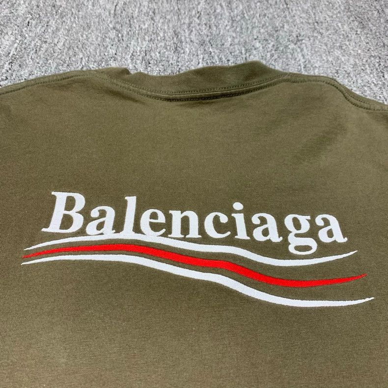 Balenciaga Balenciaga Green embroidered Coca-Cola short-sleeve Size US XS / EU 42 / 0 - 9 Thumbnail