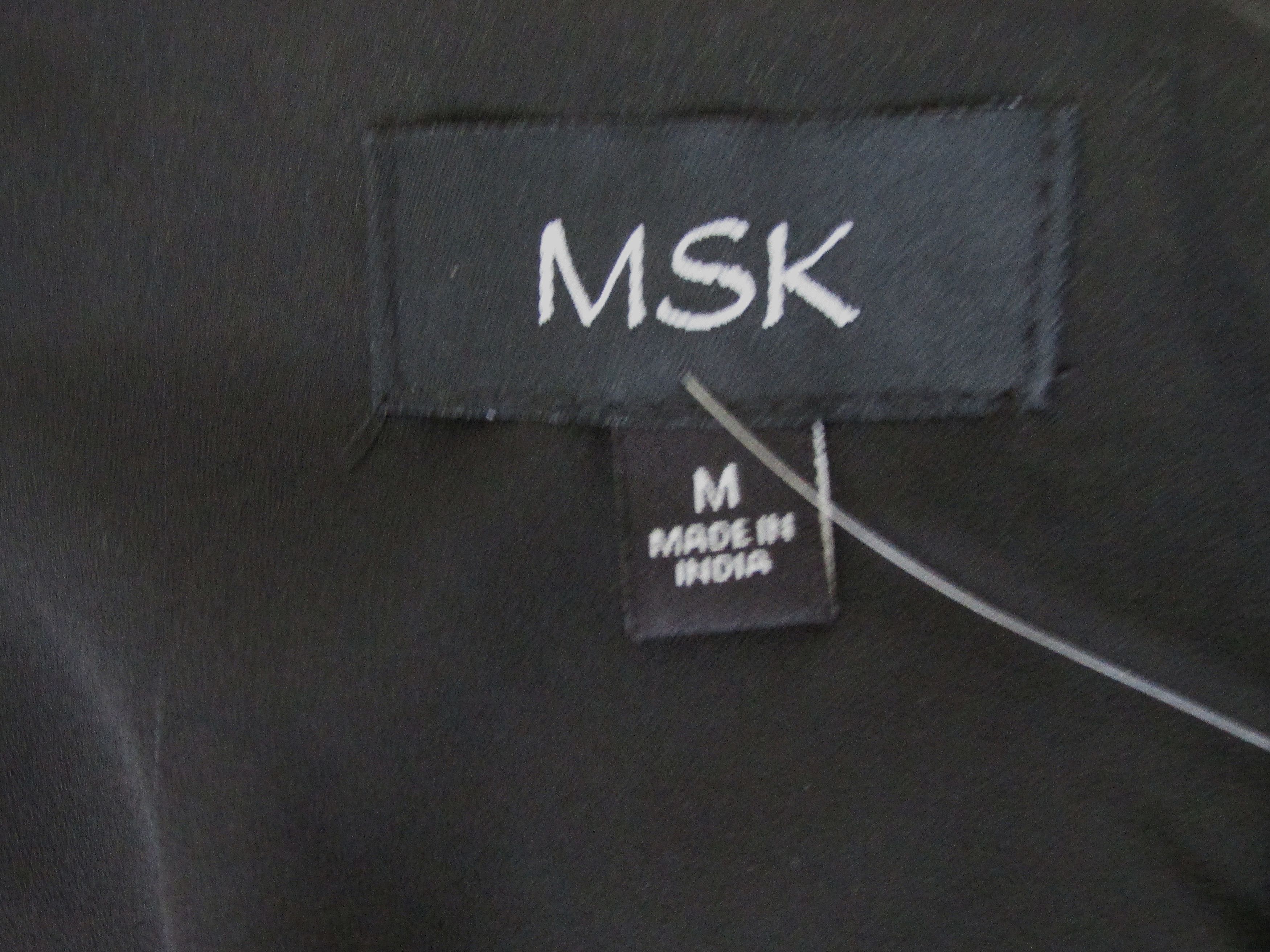 Other MSK (NWT) A-Line Chiffon Dress Size Medium Size M / US 6-8 / IT 42-44 - 2 Thumbnail
