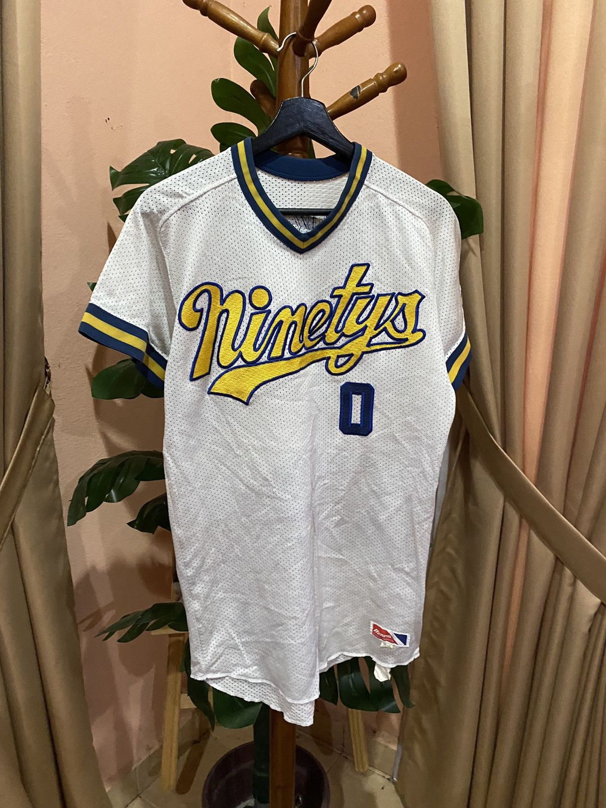 Mizuno VINTAGE NINETYS ICHIKAWA BASEBALL JERSEY Size US M / EU 48-50 / 2 - 5 Thumbnail