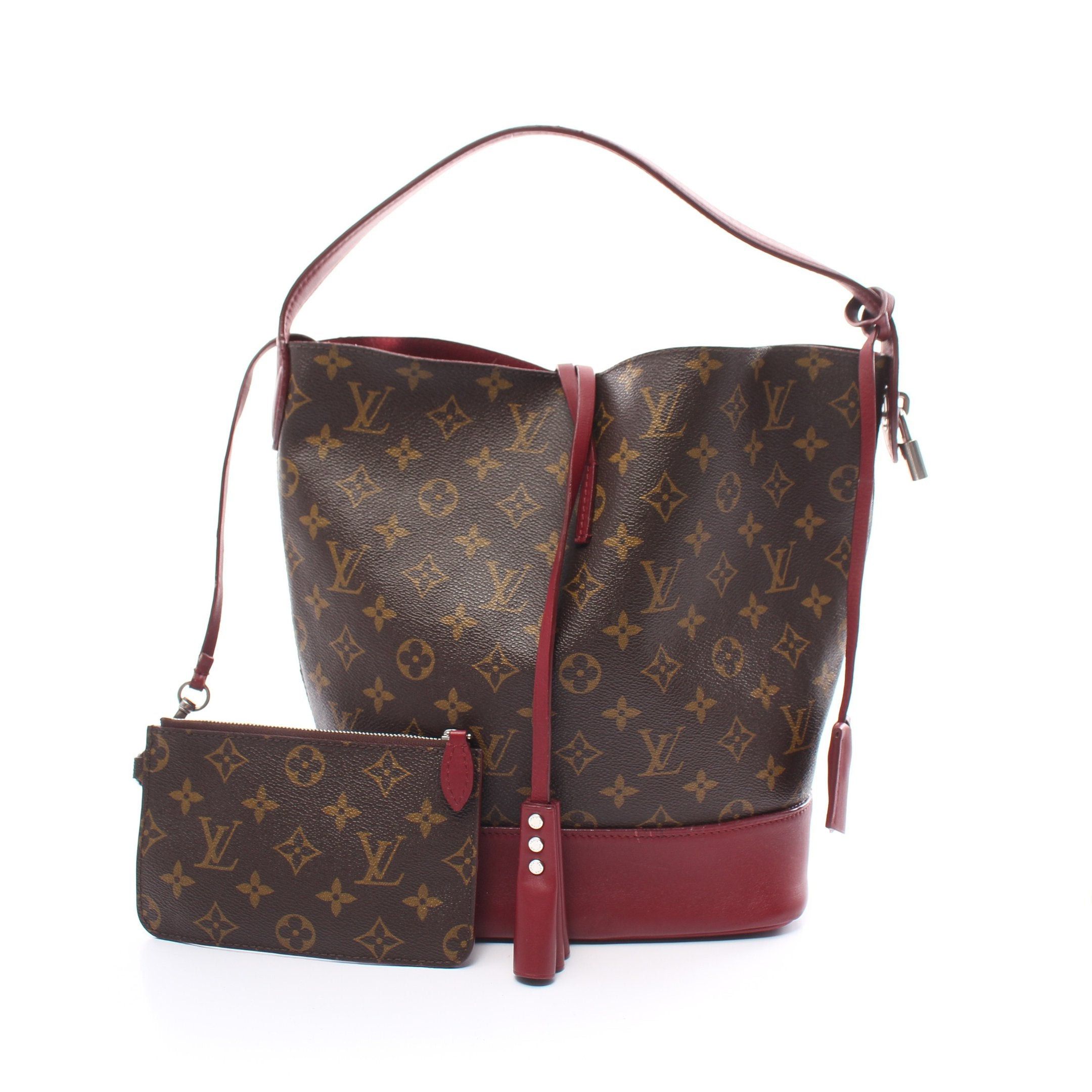 Louis Vuitton Louis Vuitton Idol Nn14Gm Monogram Ruby Handbag Leather Brown Bordeaux Size ONE SIZE - 1 Thumbnail