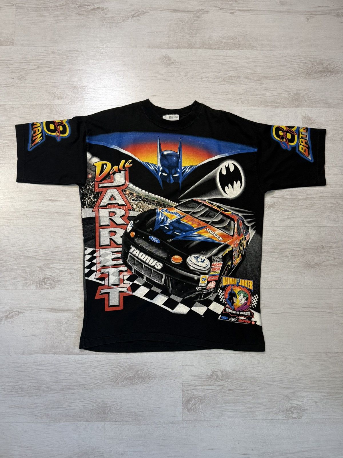 Other 1998 Vintage Nascar Batman Joker Chase Authentics AOP Tee Size US L / EU 52-54 / 3 - 1 Thumbnail