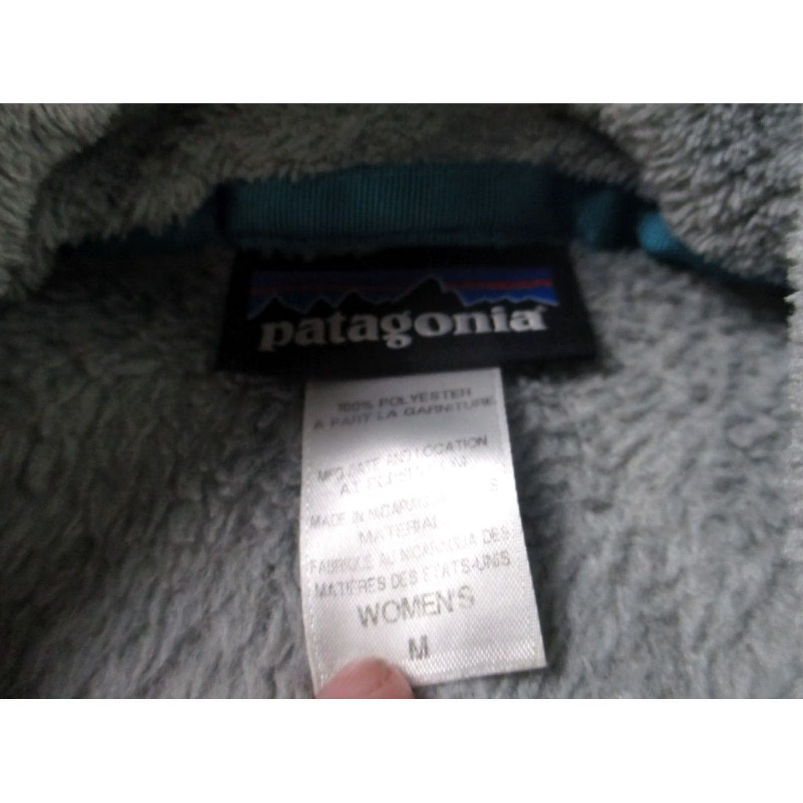 Patagonia Patagonia Jacket Womens M Gray Snap Fleece Polyester Lining Windproof Wind-Resistant Pockets Casual Modern Jacket Womens M Gray Size M / US 6-8 / IT 42-44 - 6 Thumbnail
