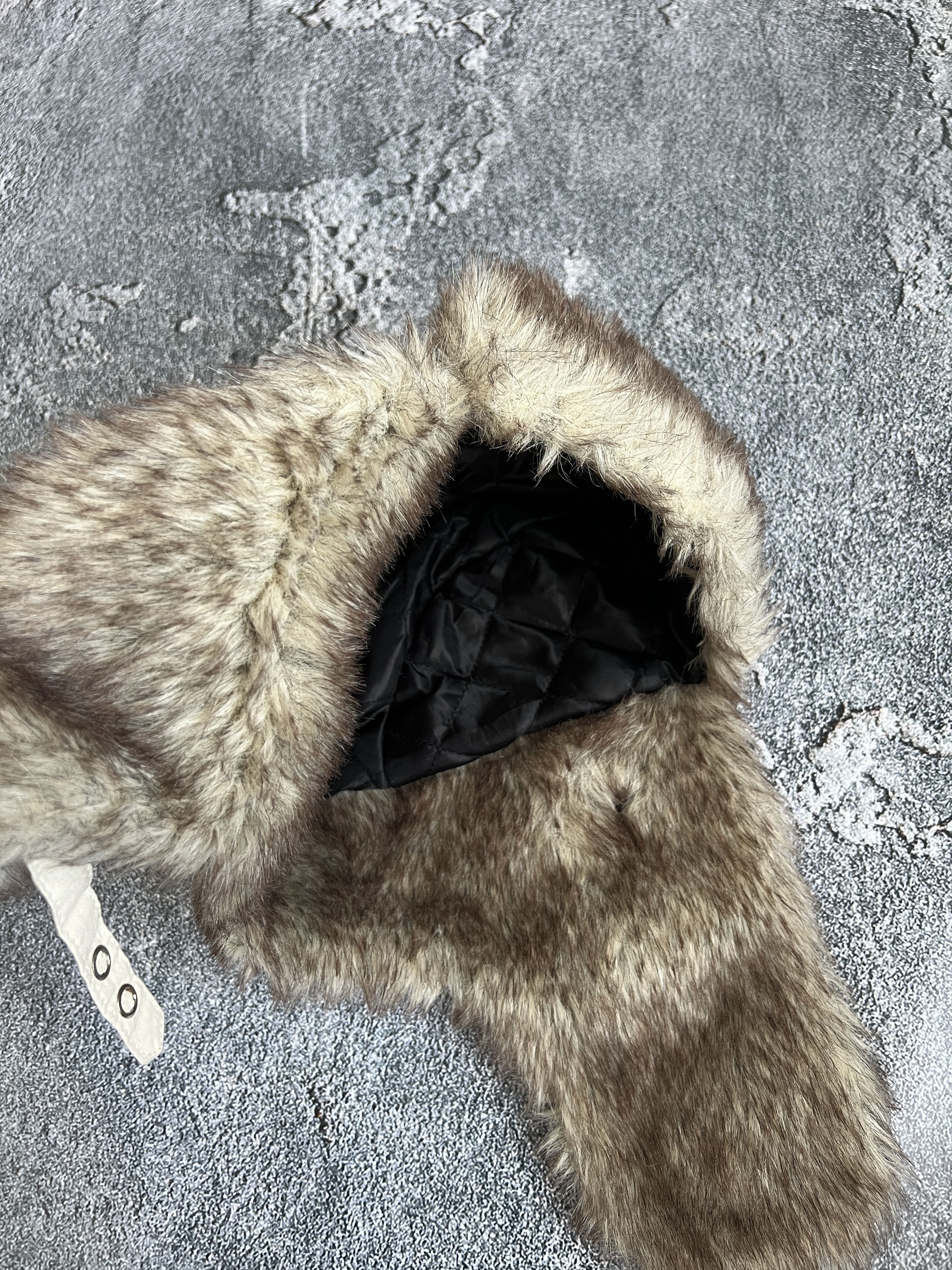 Vintage Fuzzy hat fur mohair y2k trapper japanese Size ONE SIZE - 2 Thumbnail