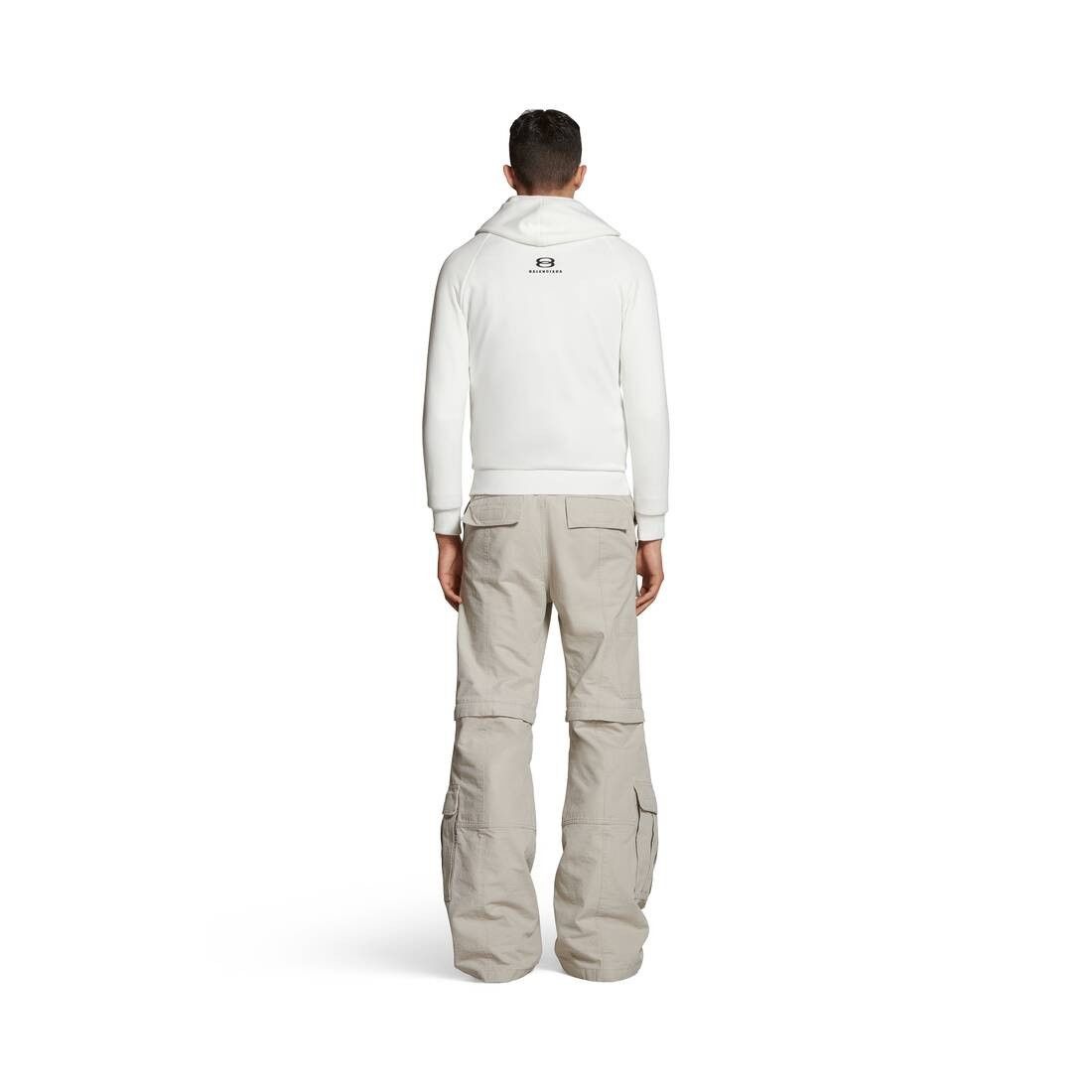 Balenciaga o1w1db10825 Dup / Unity Sports Icon Zip-Up Hoodie Size XS / US 0-2 / IT 36-38 - 4 Thumbnail