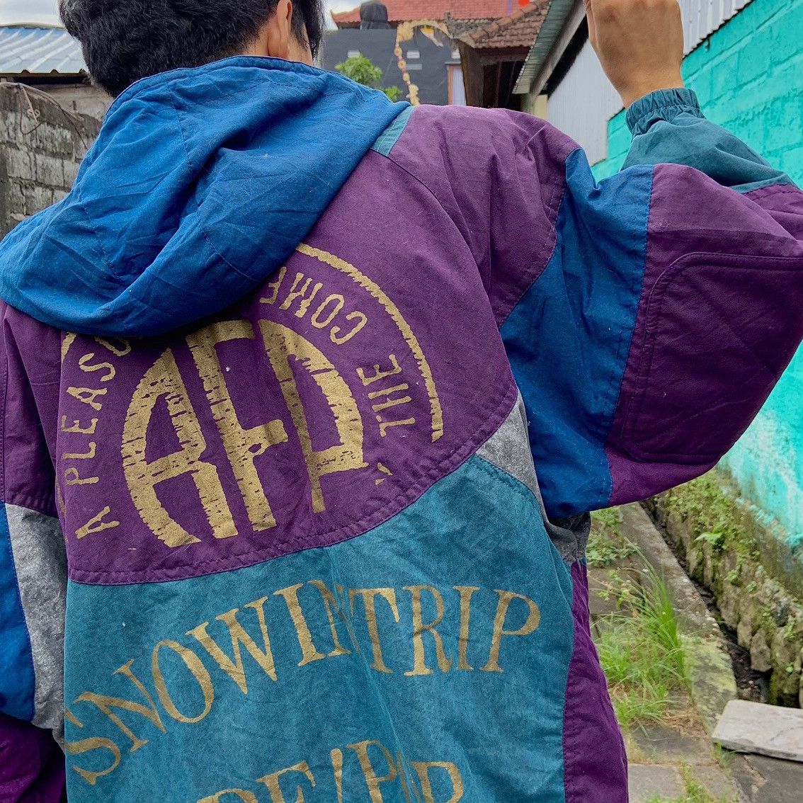 Vintage Vintage Be!pop Colourblock 90s Snowintrip Jacket Size US L / EU 52-54 / 3 - 6 Thumbnail