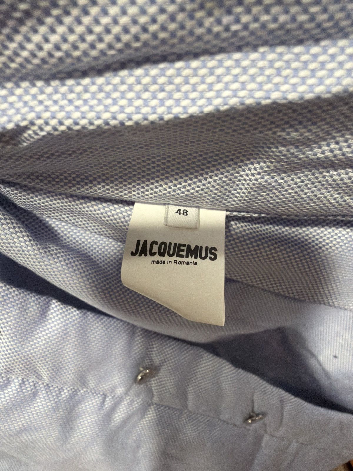 Jacquemus Light blue Boulanger jacket ss21 Size US M / EU 48-50 / 2 - 3 Thumbnail