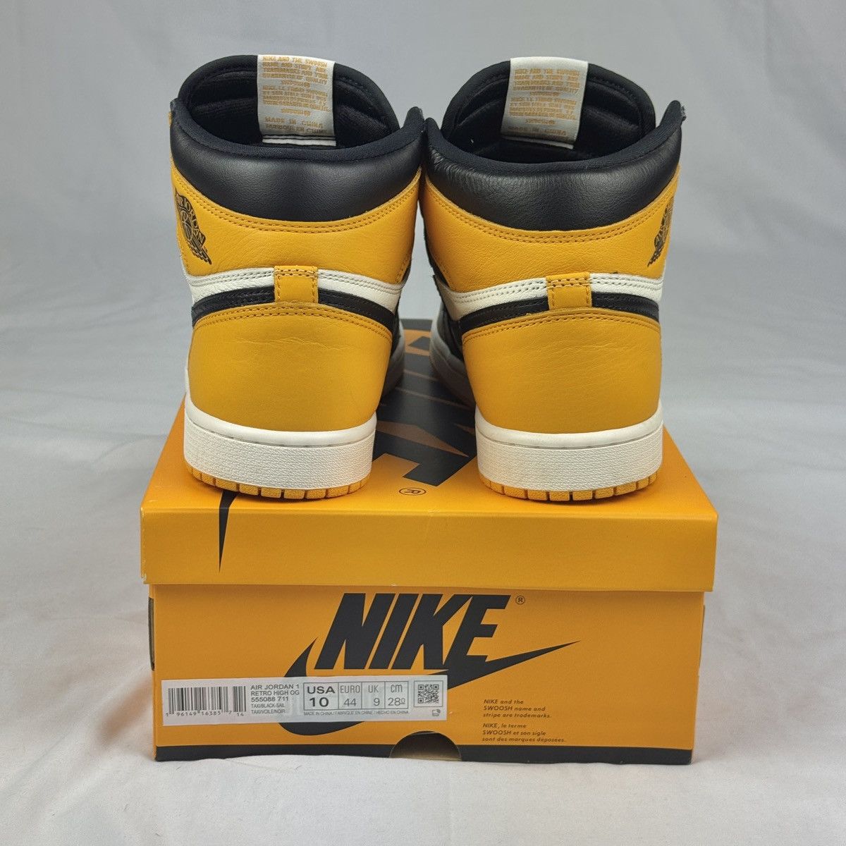 Jordan Brand Nike Air Jordan 1 Retro High OG Taxi Size US 10 / EU 43 - 5 Thumbnail