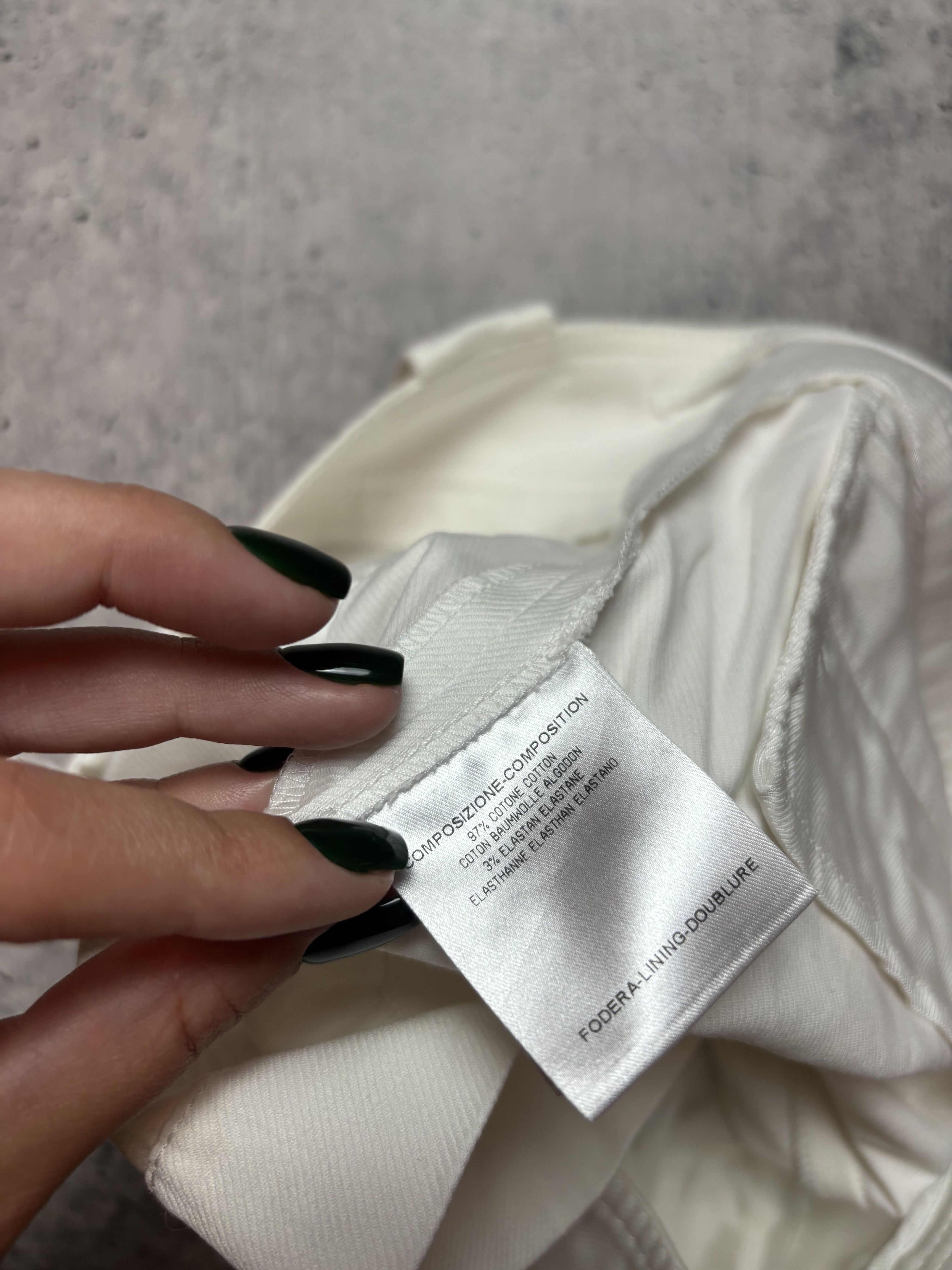 Gucci Gucci Shorts Cotton White Front Pockets Size 26" / US 2 / IT 38 - 9 Thumbnail