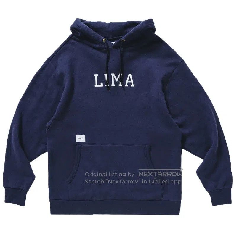 Wtaps Wtaps Blue hoodie Size US XL / EU 56 / 4 - 1 Thumbnail
