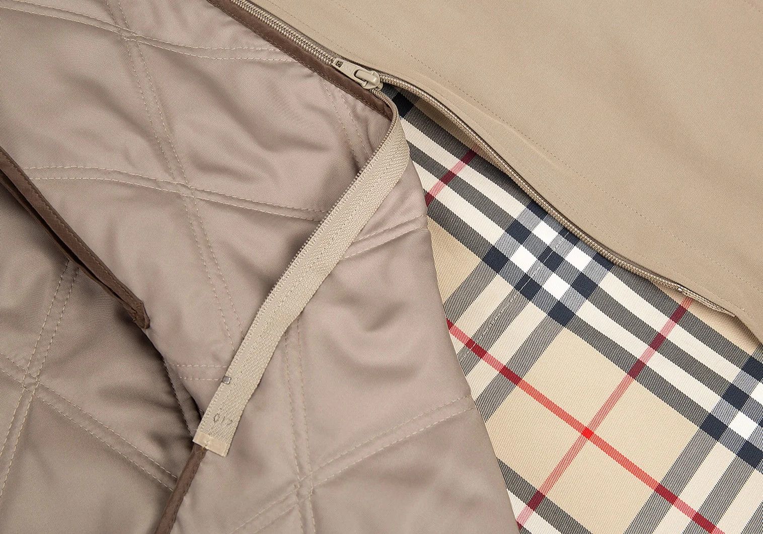 Burberry Insulated Liner Nova Check Overcoat Mocha Size 42 Size US XS / EU 42 / 0 - 12 Thumbnail