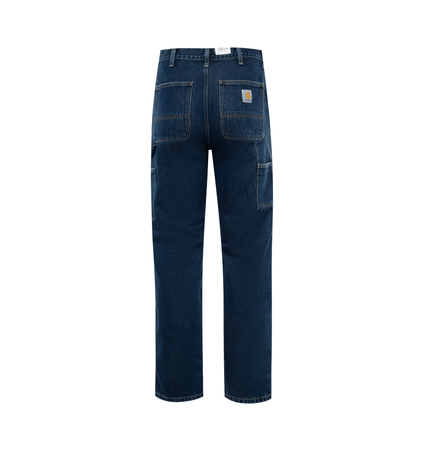 Carhartt Wip o1h1sh11224 Double Knee Jeans in Blue Stone Washed Size US 32 / EU 48 - 2 Thumbnail