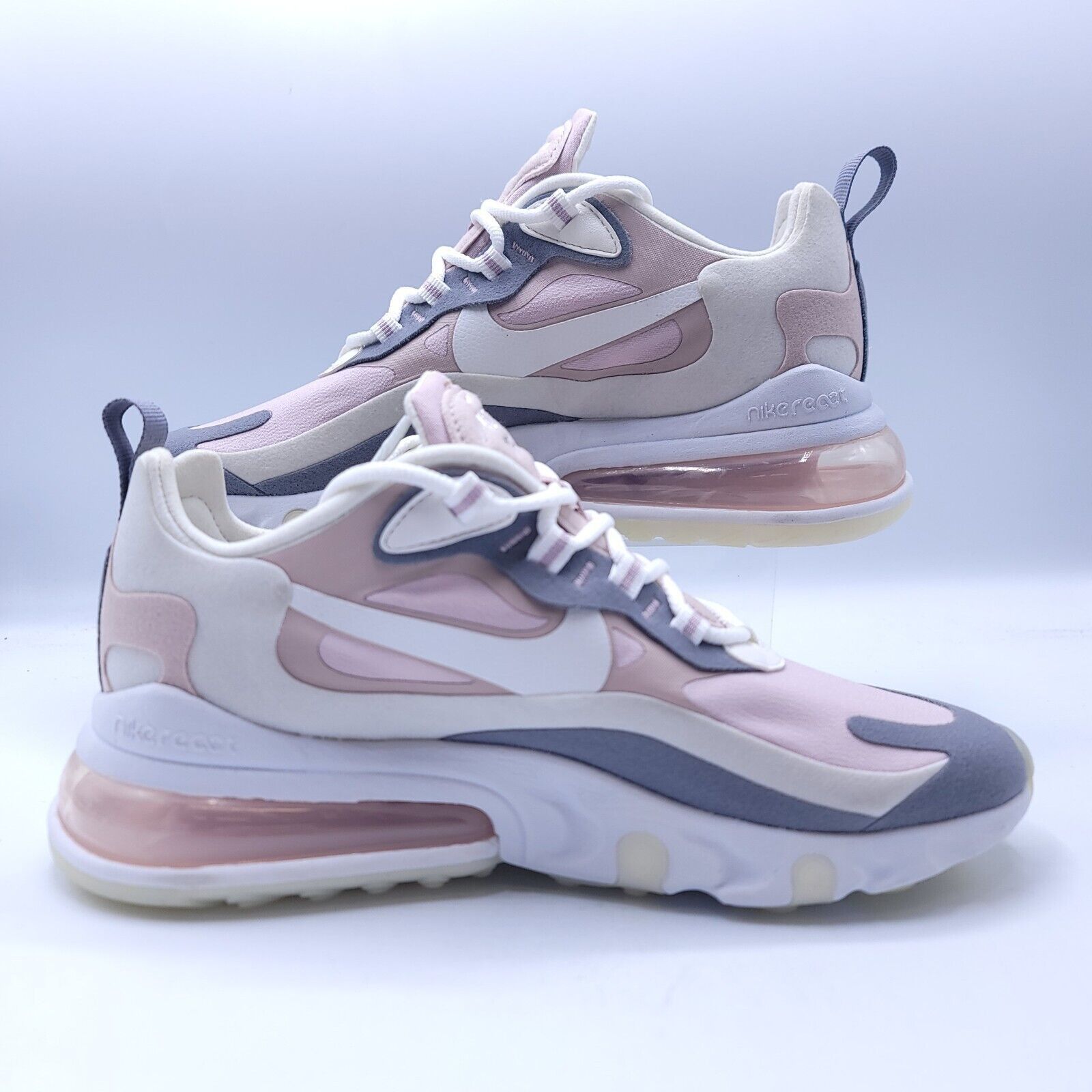 Nike Nike Air Max 270 React Athletic Shoe Women Size 7 CI3899-500 Size US 7 / IT 37 - 6 Thumbnail