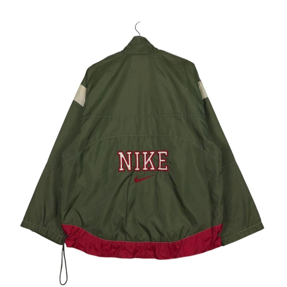 Nike 🔥VINTAGE HALF ZIPPER ANORAK JACKET NIKE BIG SWOOSH Size US M / EU 48-50 / 2 - 10 Thumbnail