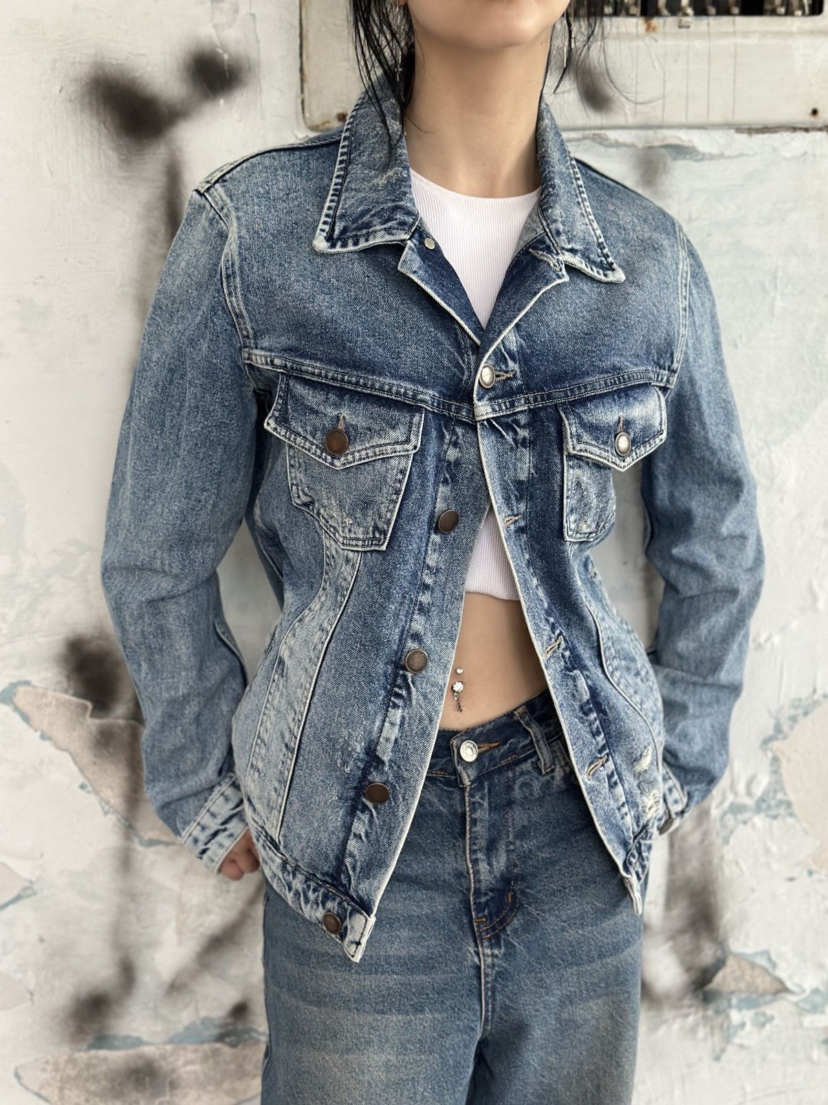 Jack & Jones VTG Denim Jacket Jack & Jones Size M 2016 Year 00s USA Hype Size US M / EU 48-50 / 2 - 10 Thumbnail