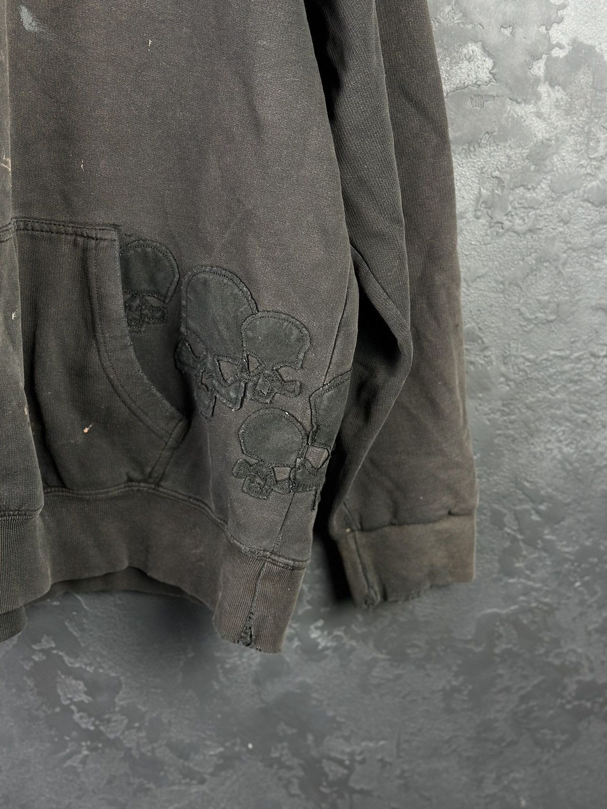 No Fear × Vintage Vintage 90s No Fear Thrashed Sun Faded Burnout Crewneck Size US L / EU 52-54 / 3 - 6 Thumbnail