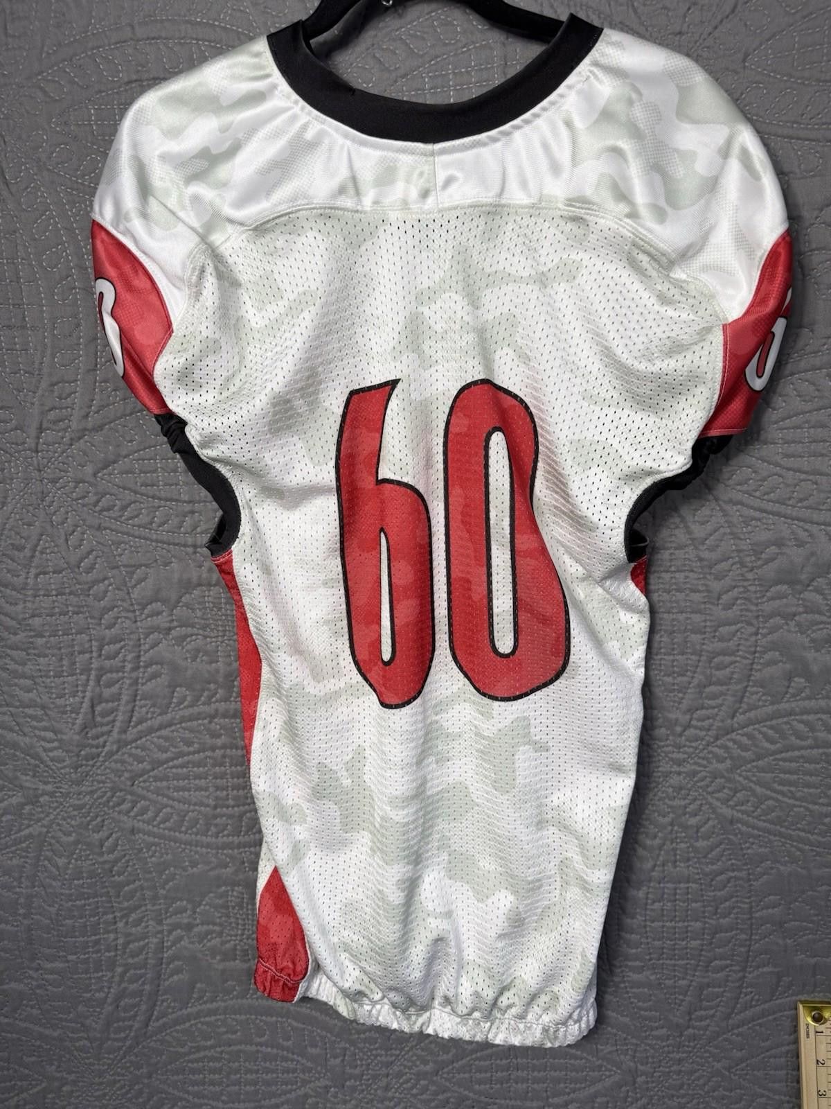 Adidas Adidas Sample Louisville Cardinals Football Jersey #60 Size ONE SIZE - 7 Thumbnail