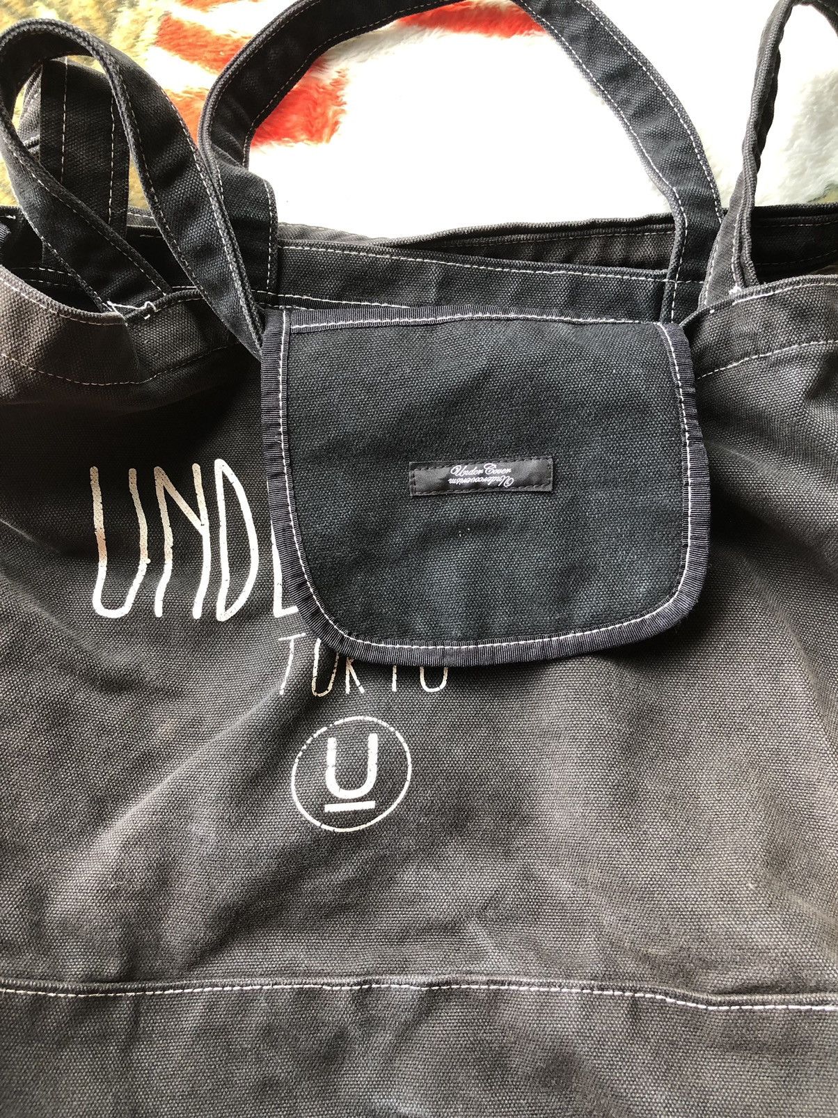 Undercover Vintage Undercover Tokyo Canvas Tote Bag Black Size ONE SIZE - 13 Thumbnail