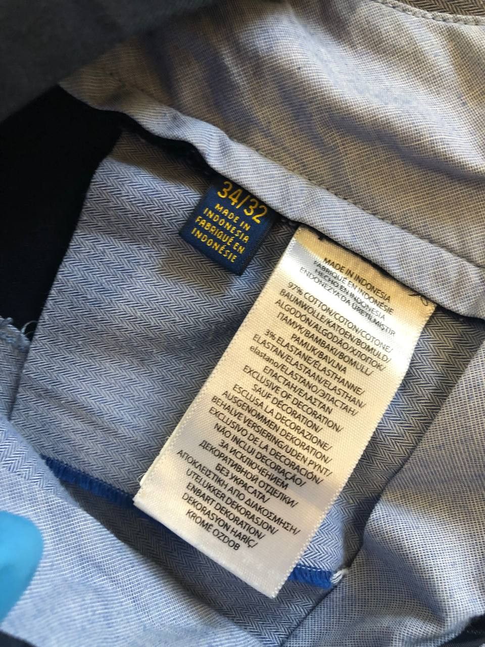 Polo Ralph Lauren Vintage Men’s Polo Ralph Lauren Denim Pants Size US 34 / EU 50 - 7 Thumbnail