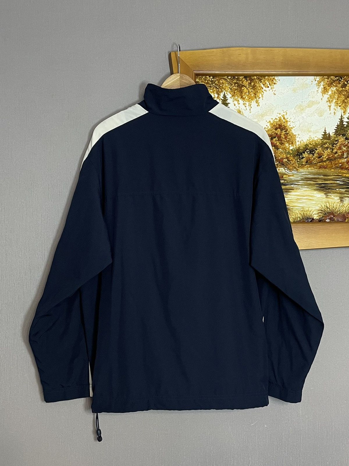 Nike × Vintage Vintage 90s Nike Blue Track Jacket Court Challenger Size US L / EU 52-54 / 3 - 10 Thumbnail