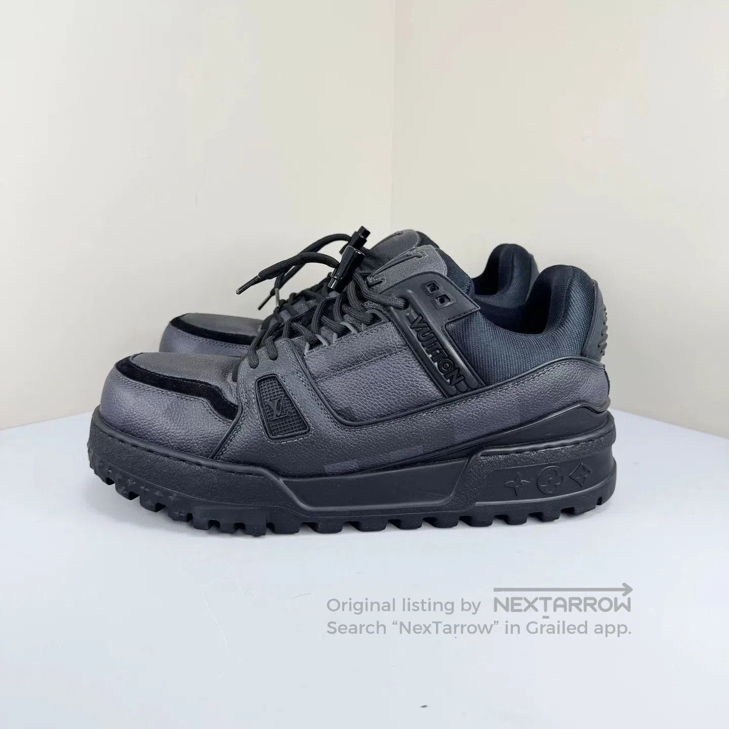 Louis Vuitton louis vuitton chunky trainer in black. Size US 7.5 / EU 40-41 - 1 Thumbnail