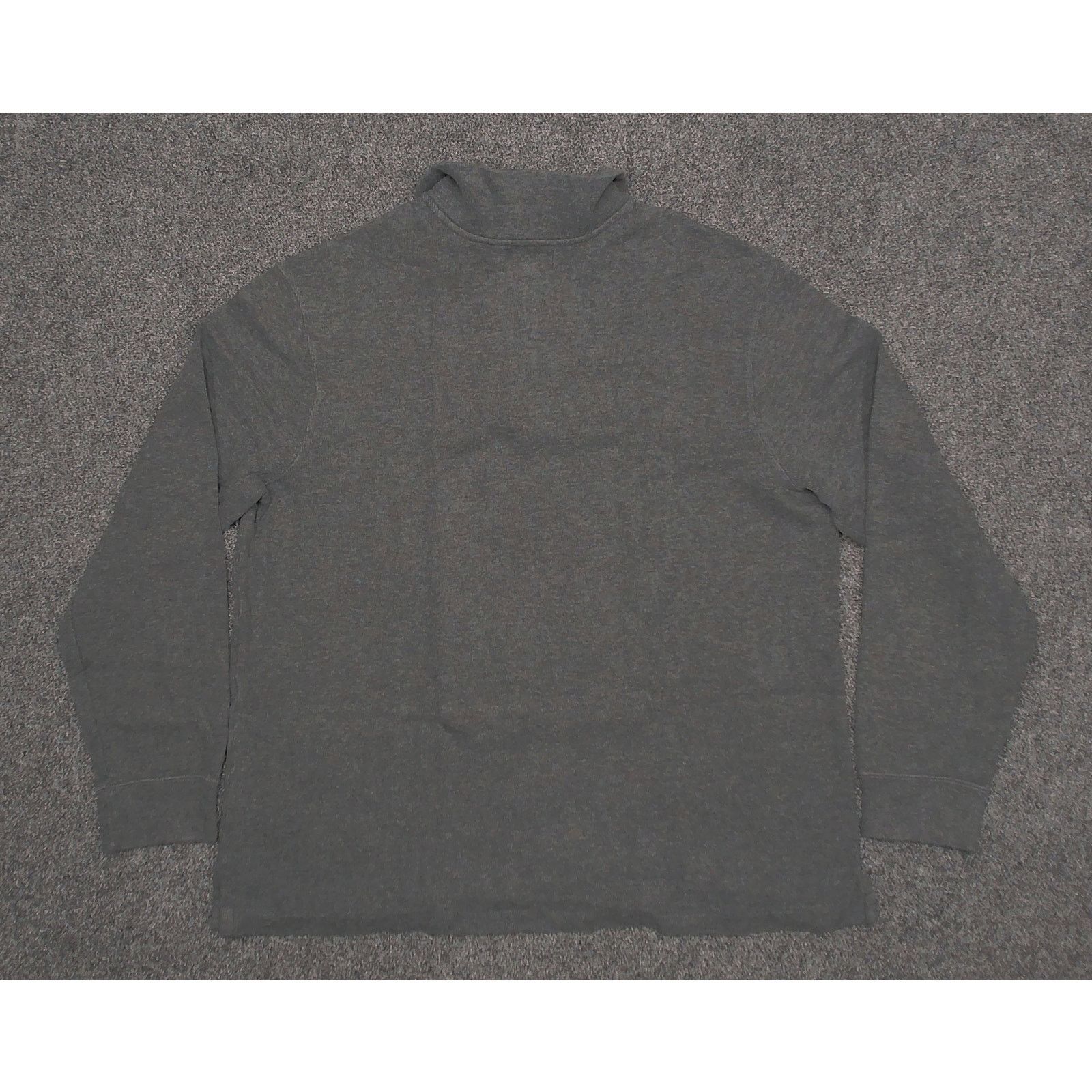 Polo Ralph Lauren Y2K Polo Ralph Lauren Gray Boxy Quarter Zip Sweater XXL Size US XXL / EU 58 / 5 - 4 Thumbnail