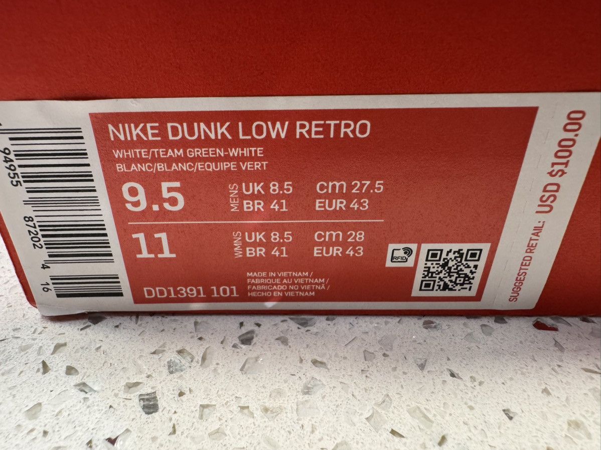 Nike Nike Dunk Low Retro “Michigan” Size US 9.5 / EU 42-43 - 5 Thumbnail