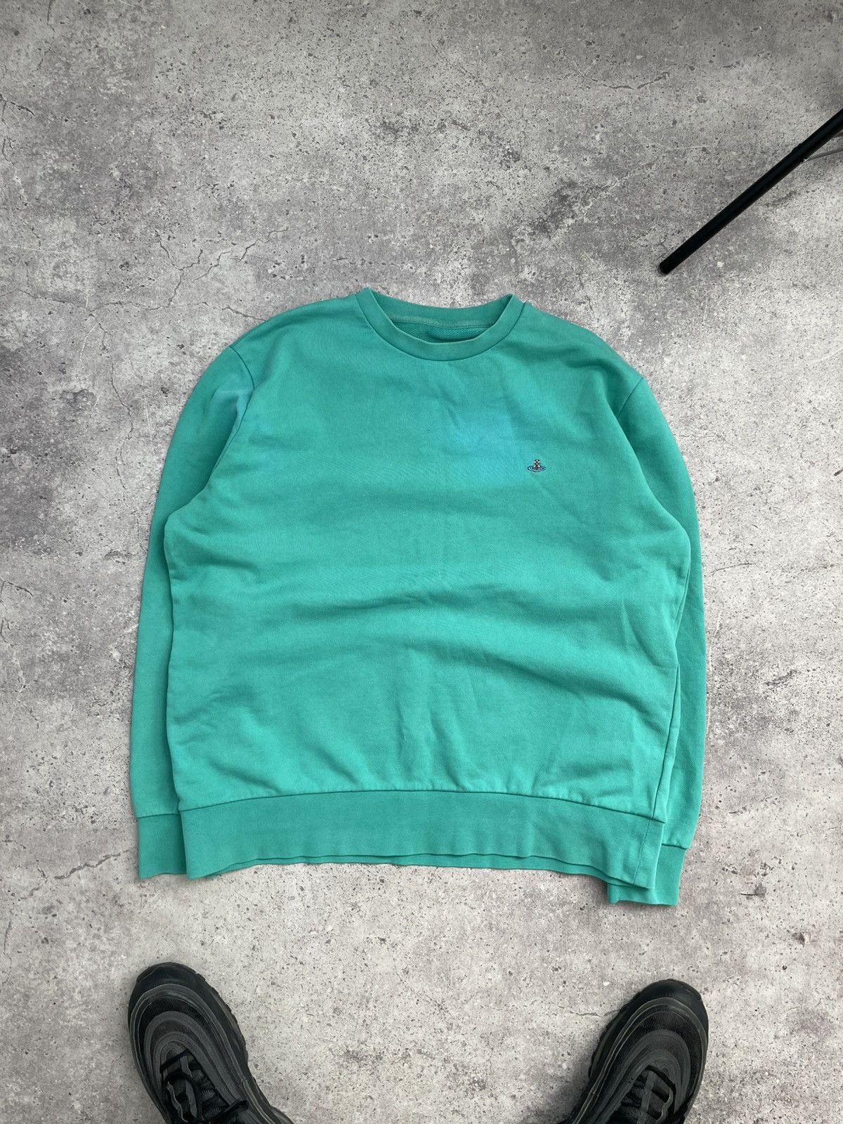 Vivienne Westwood Vintage Vivienne Westwood Sweatshirt Orb Logo Basic Pullover Size US XL / EU 56 / 4 - 1 Thumbnail