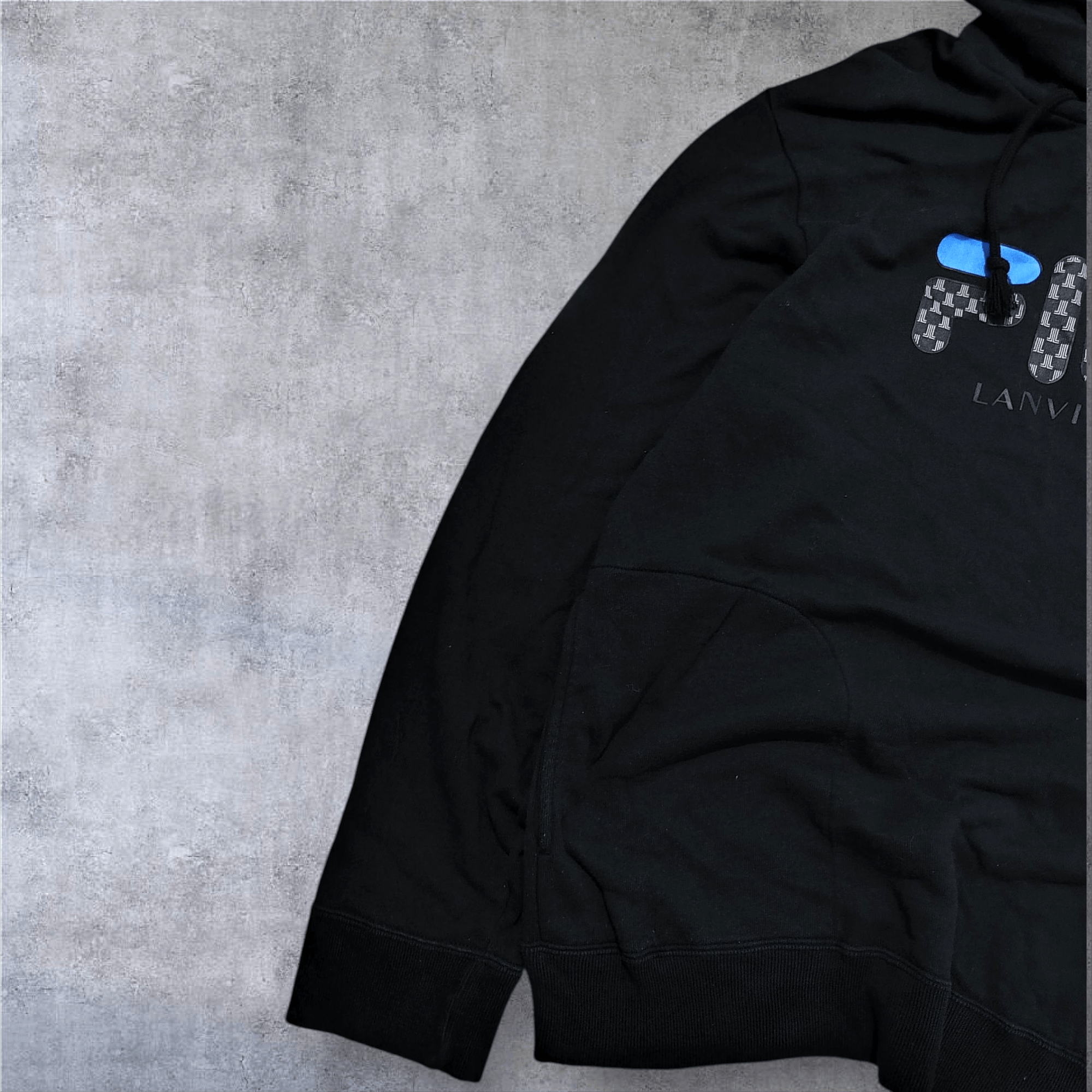 Lanvin Lanvin En Bleu x Fila Hoodie Size US L / EU 52-54 / 3 - 3 Thumbnail