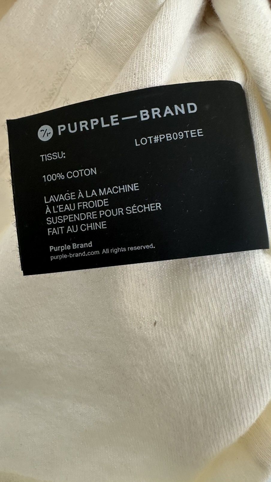 Purple Brand Purple Brand Vortex Graphic T-Shirt Size US XXL / EU 58 / 5 - 7 Thumbnail