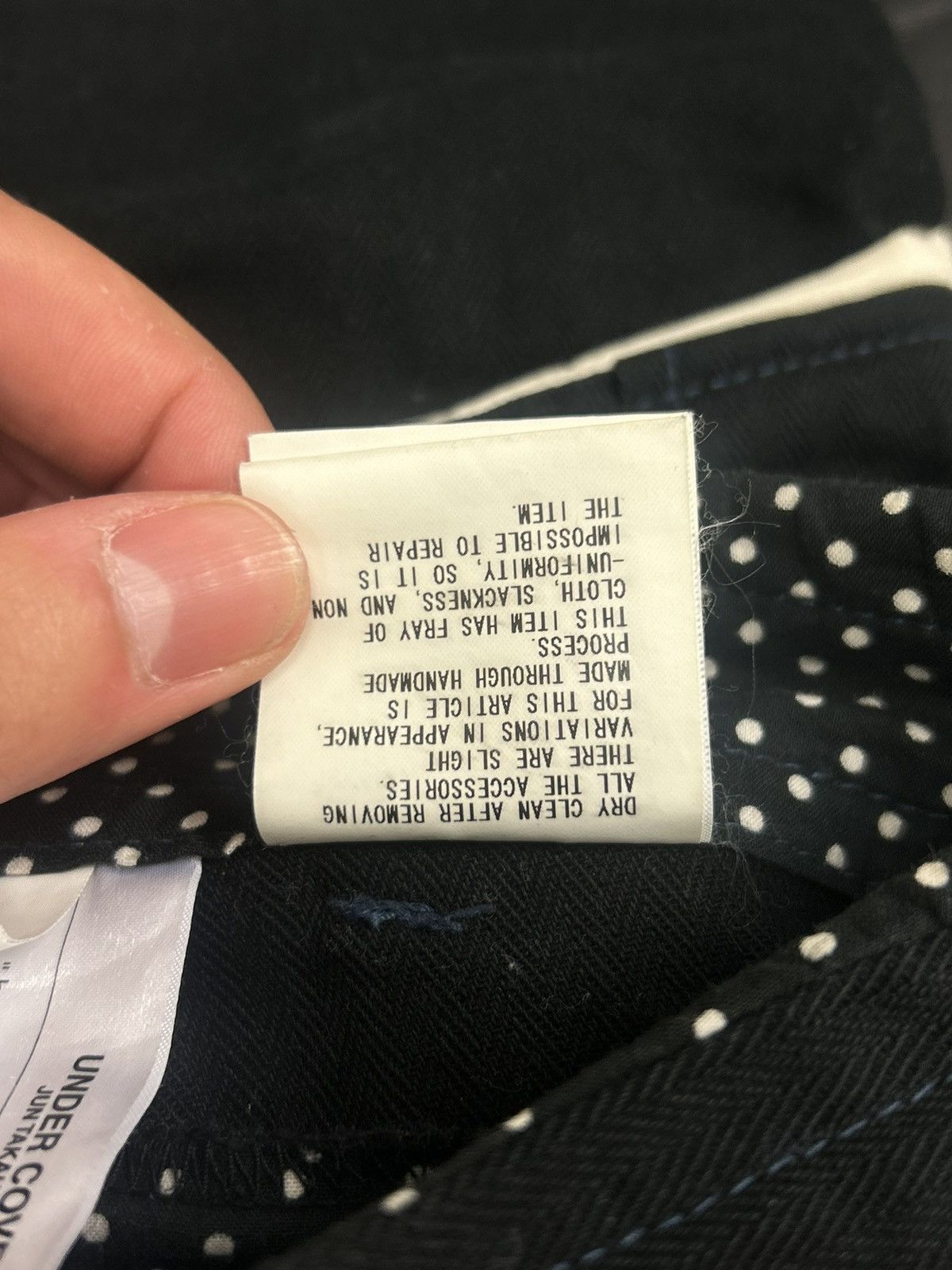 Undercover SS05 But beautiful Patchwork Button Pants Size US 28 / EU 44 - 10 Thumbnail