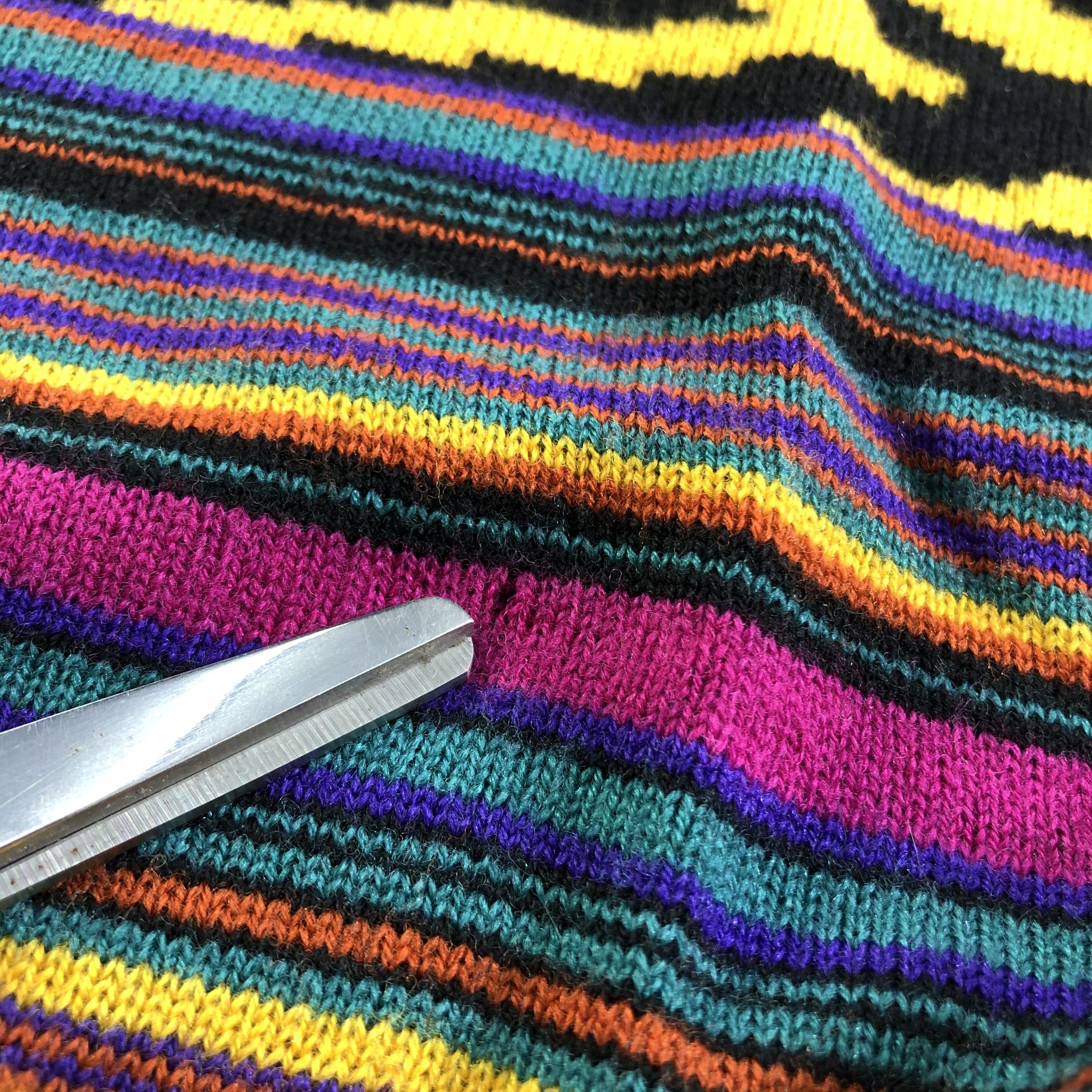 Vintage Chacok Navajo Wool Scarf Muffler Neckwear V2567 Size ONE SIZE - 8 Thumbnail