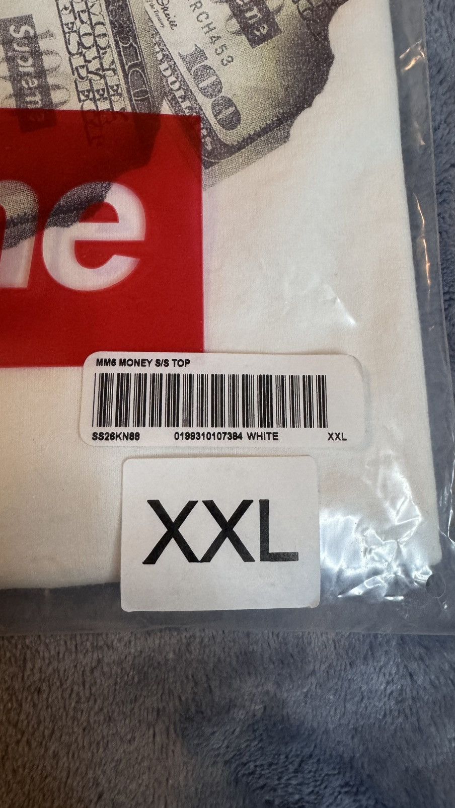 Maison Margiela × Supreme Supreme x Maison Margiela Money Tee XXL Size US XXL / EU 58 / 5 - 3 Thumbnail