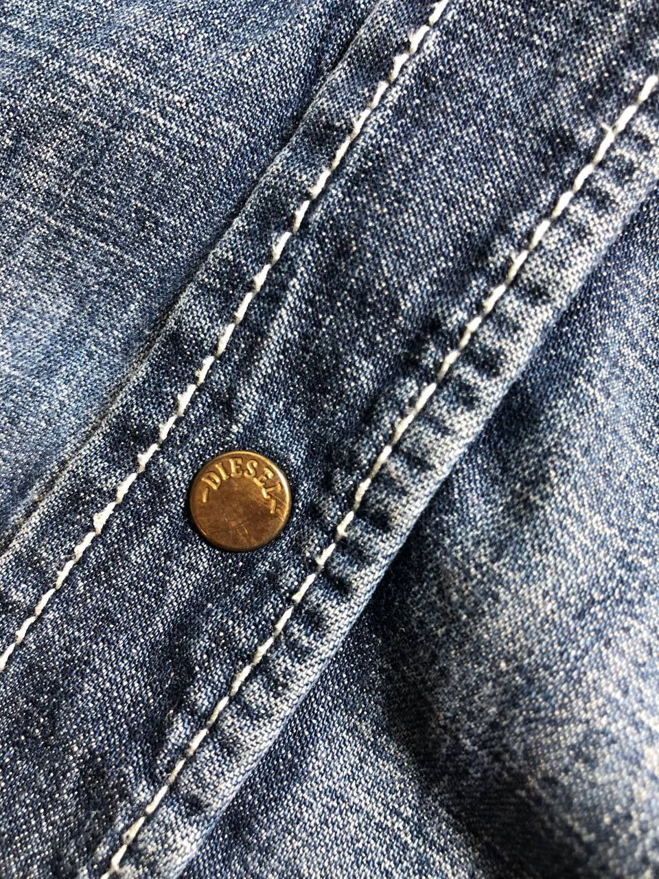 Diesel Rare! Diesel Project Monogram Shirt Y2K Button Up 90s Size US L / EU 52-54 / 3 - 18 Thumbnail