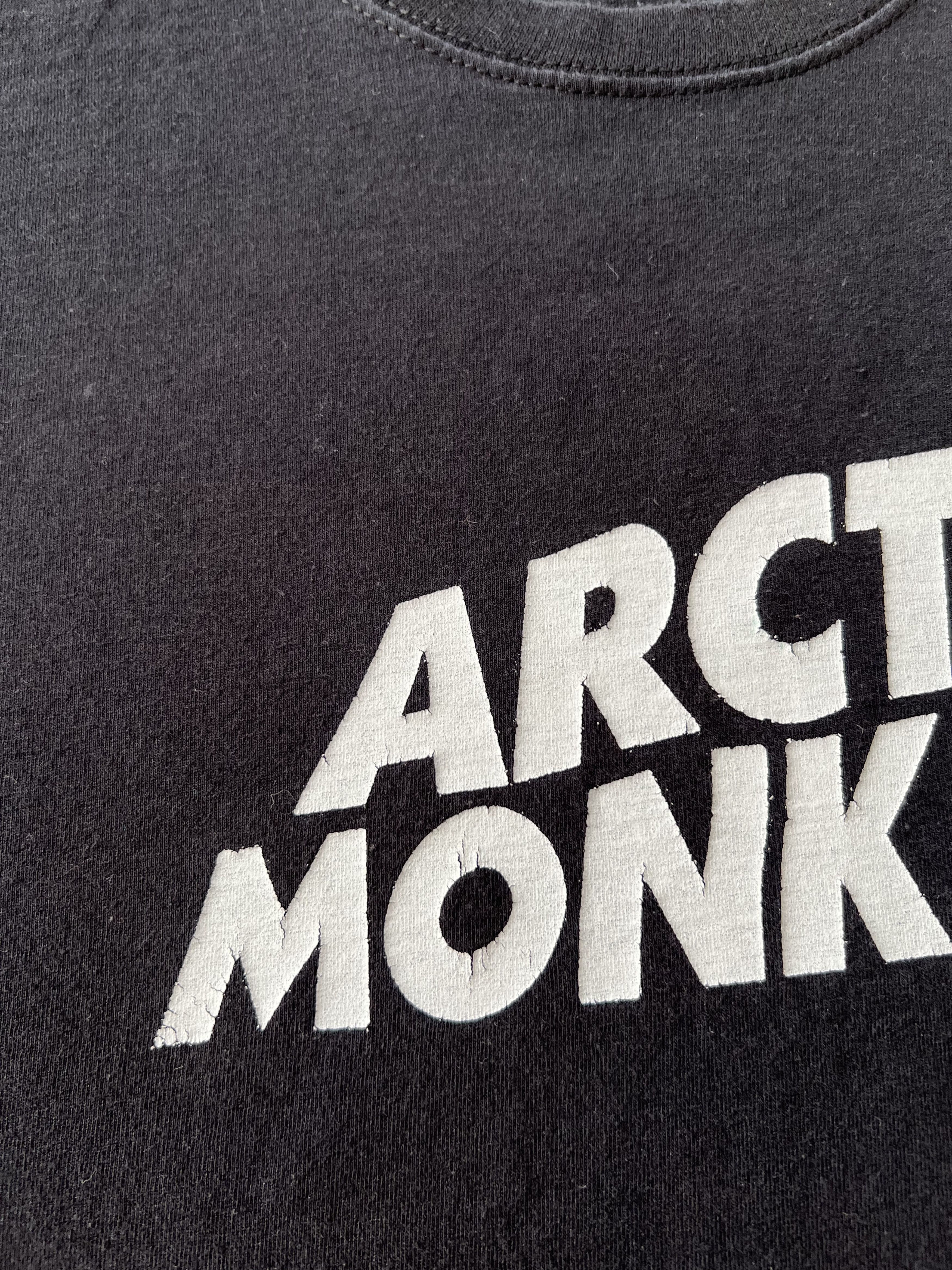 Band Tees Vintage 2000s Arctic Monkeys Black T-shirt Size US M / EU 48-50 / 2 - 4 Thumbnail