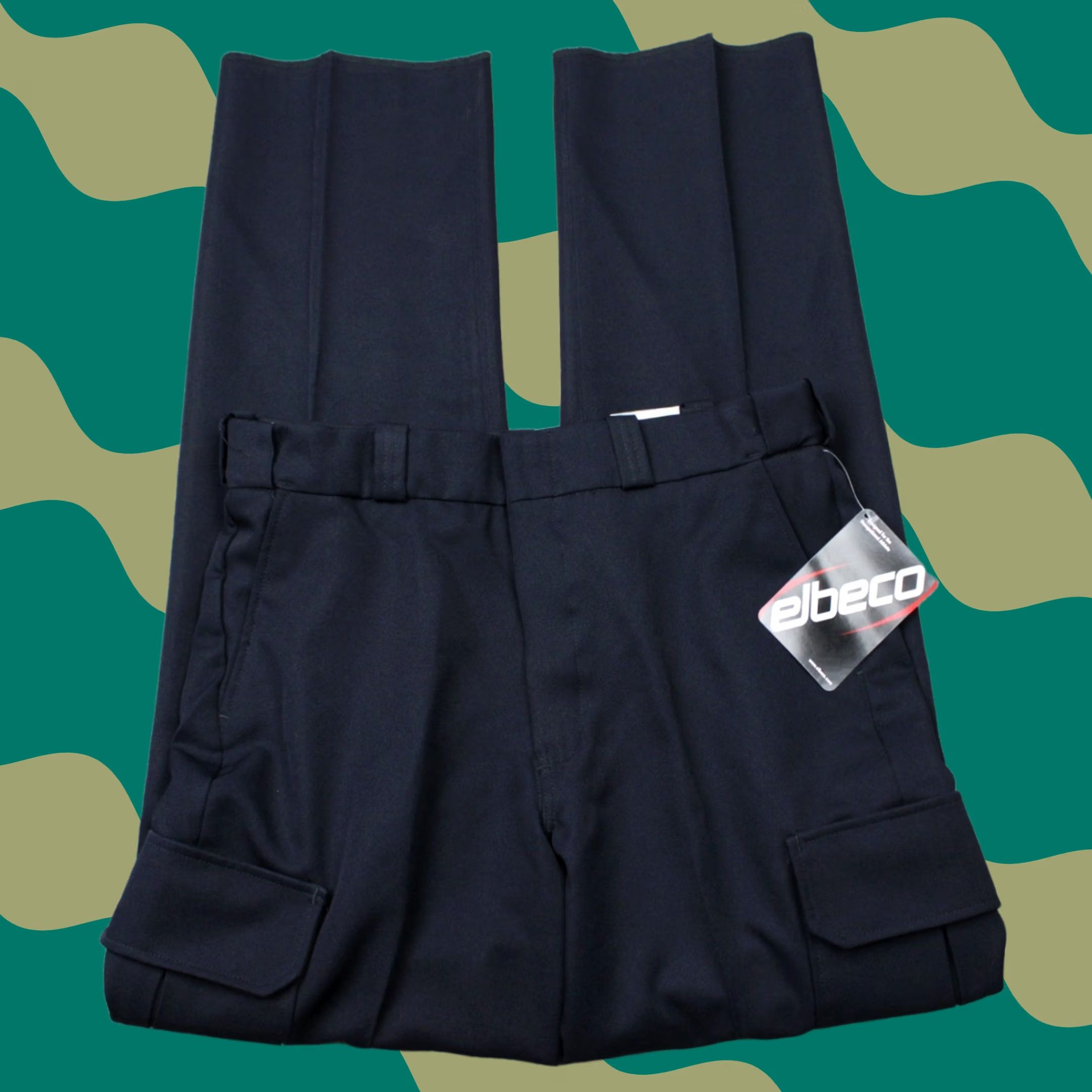Vintage Elbeco Pants Men 36 Navy Blue TexTrop2 Cargo Pocket Unhemmed Polyester E8875 Size US 36 / EU 52 - 1 Thumbnail