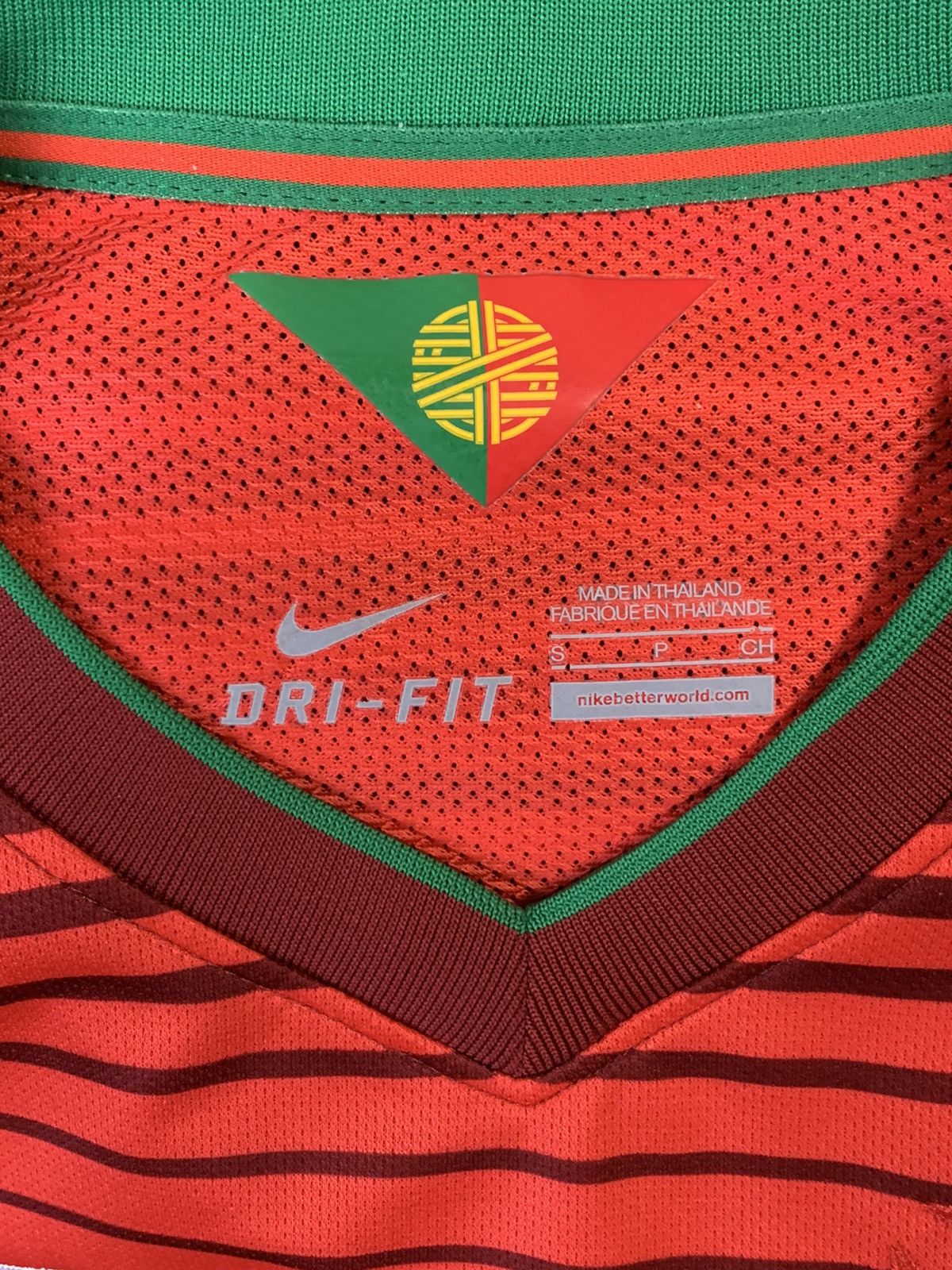 Nike World Cup Nike Portugal Authentic Match Player Issue Jersey Size US S / EU 44-46 / 1 - 5 Thumbnail