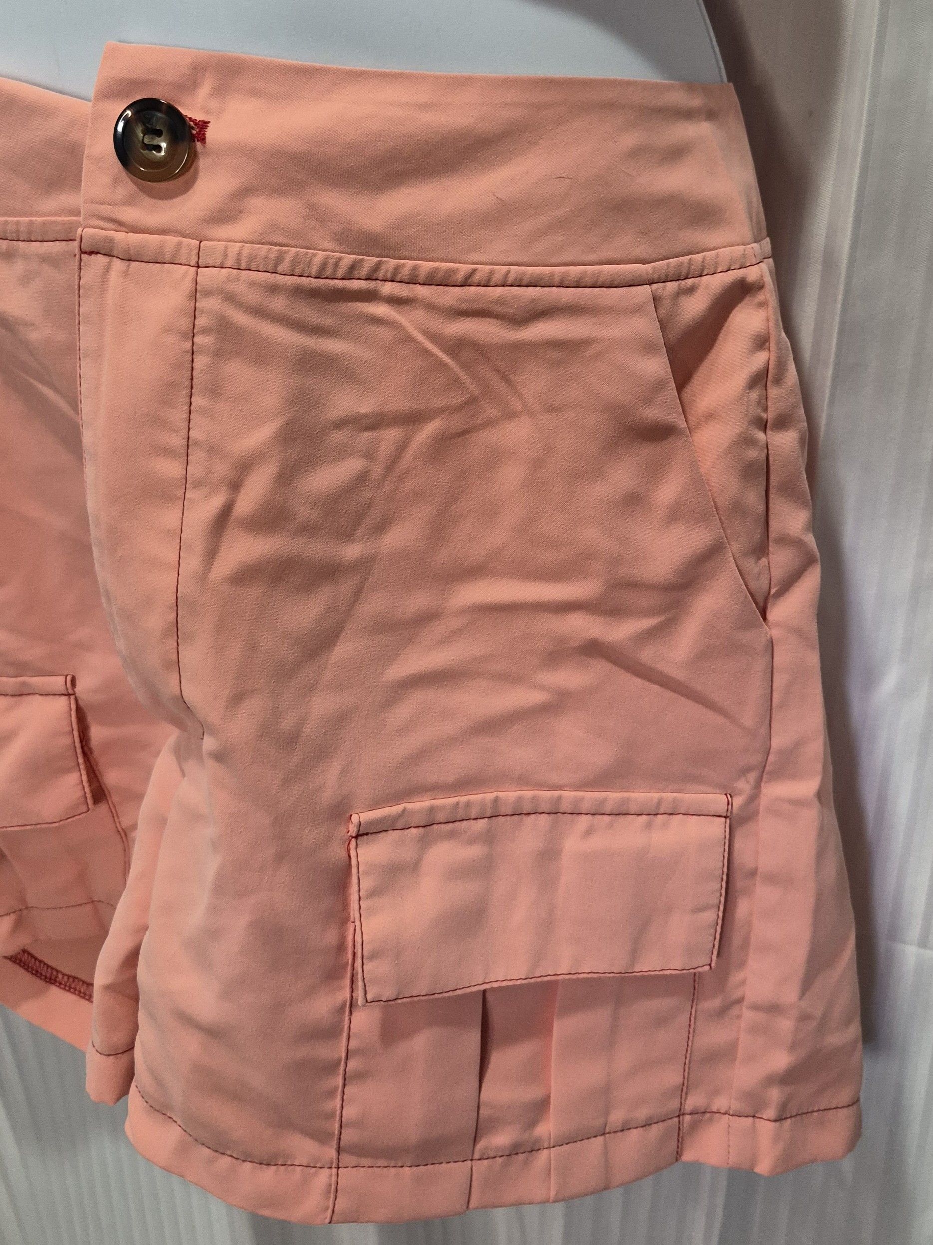 Other Sleeveless Zip Crop and Cargo Shorts Set - Pink Size Small Size S / US 4 / IT 40 - 3 Thumbnail