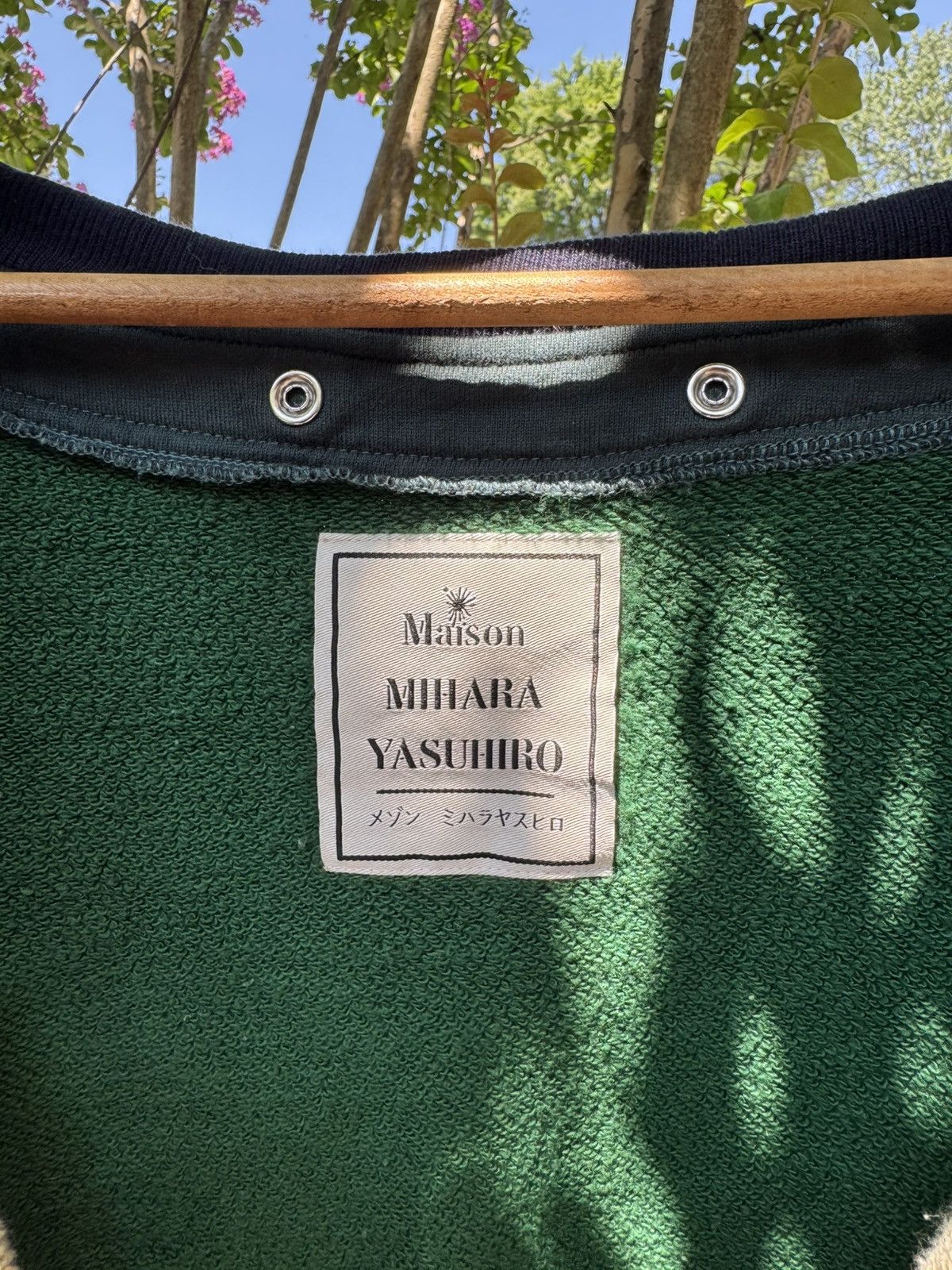 Maison MIHARA YASUHIRO Snap Off Big Zipper Hoodie Size US XL / EU 56 / 4 - 13 Thumbnail